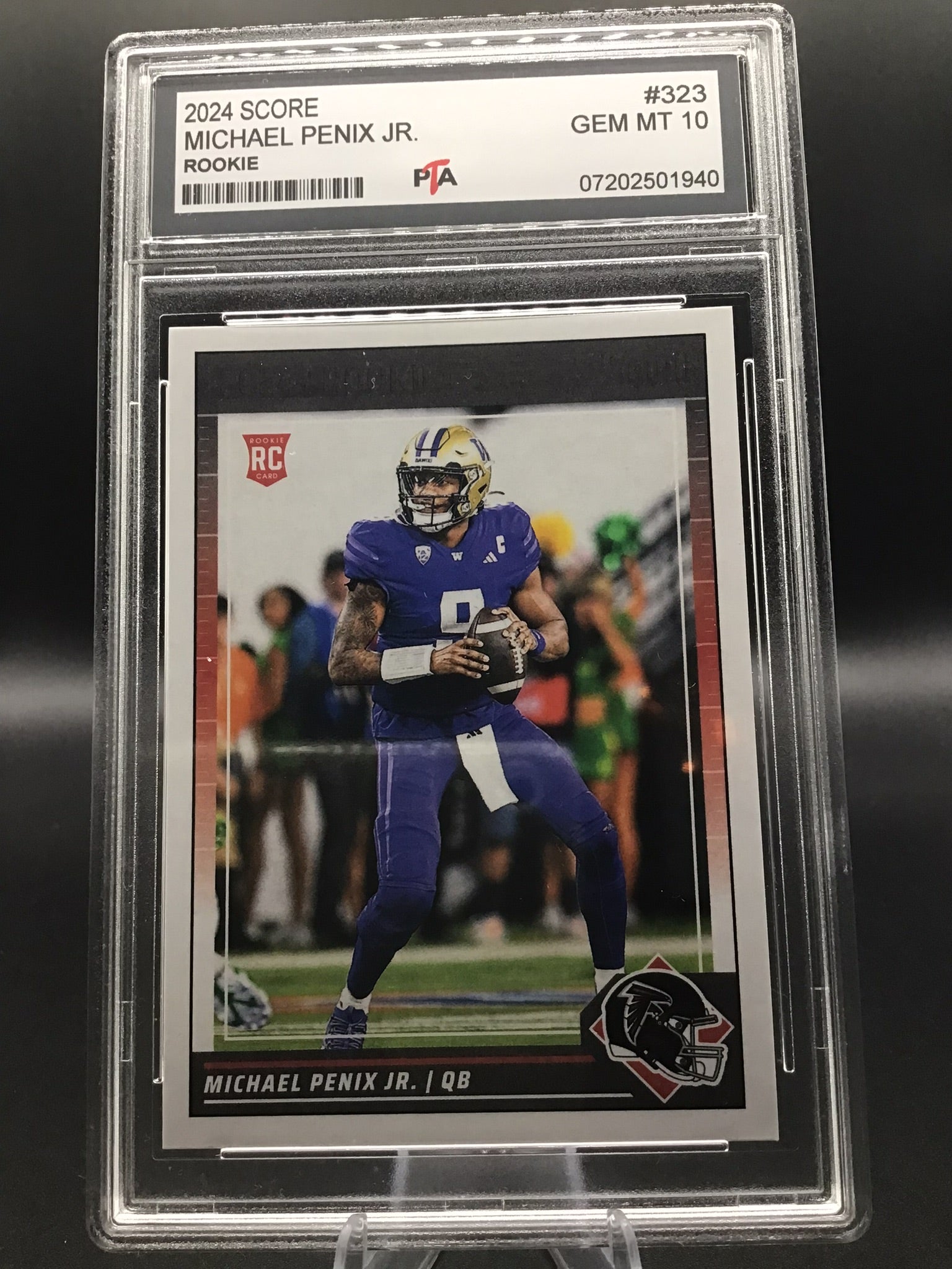 2024 Score Michael Penix Jr. Rookie GEM MINT 🔥