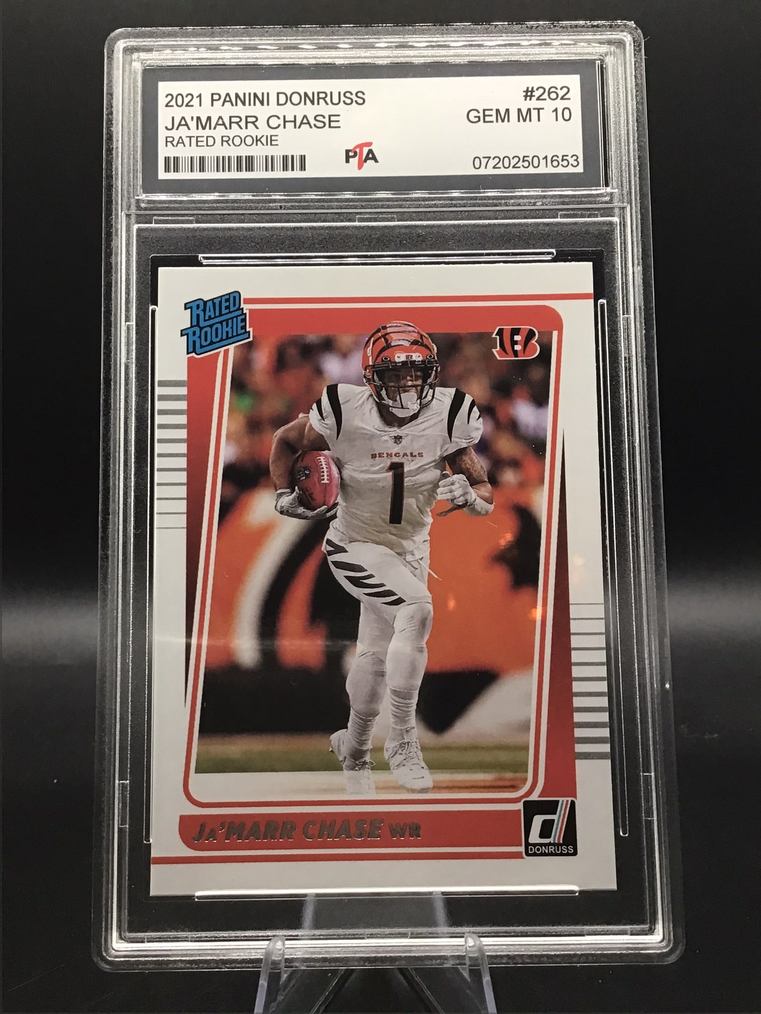 2021 Panini Donruss Ja'Marr Chase "Rated Rookie" GEM MINT 🔥