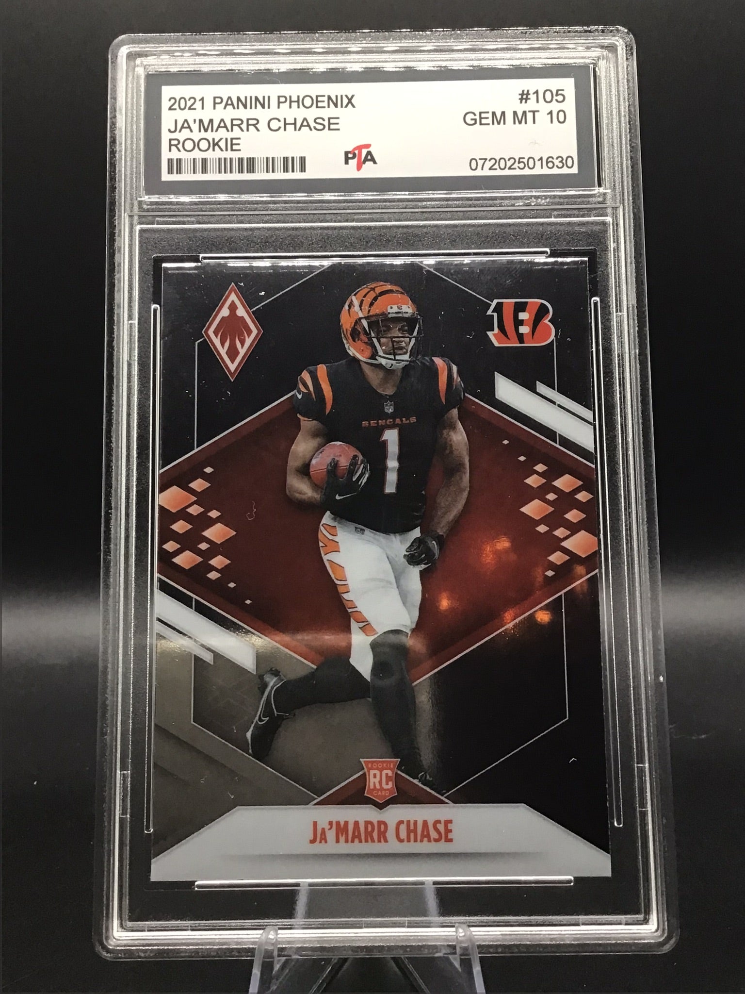 2020 Panini Phoenix Ja'Marr Chase Rookie GEM MINT 🔥