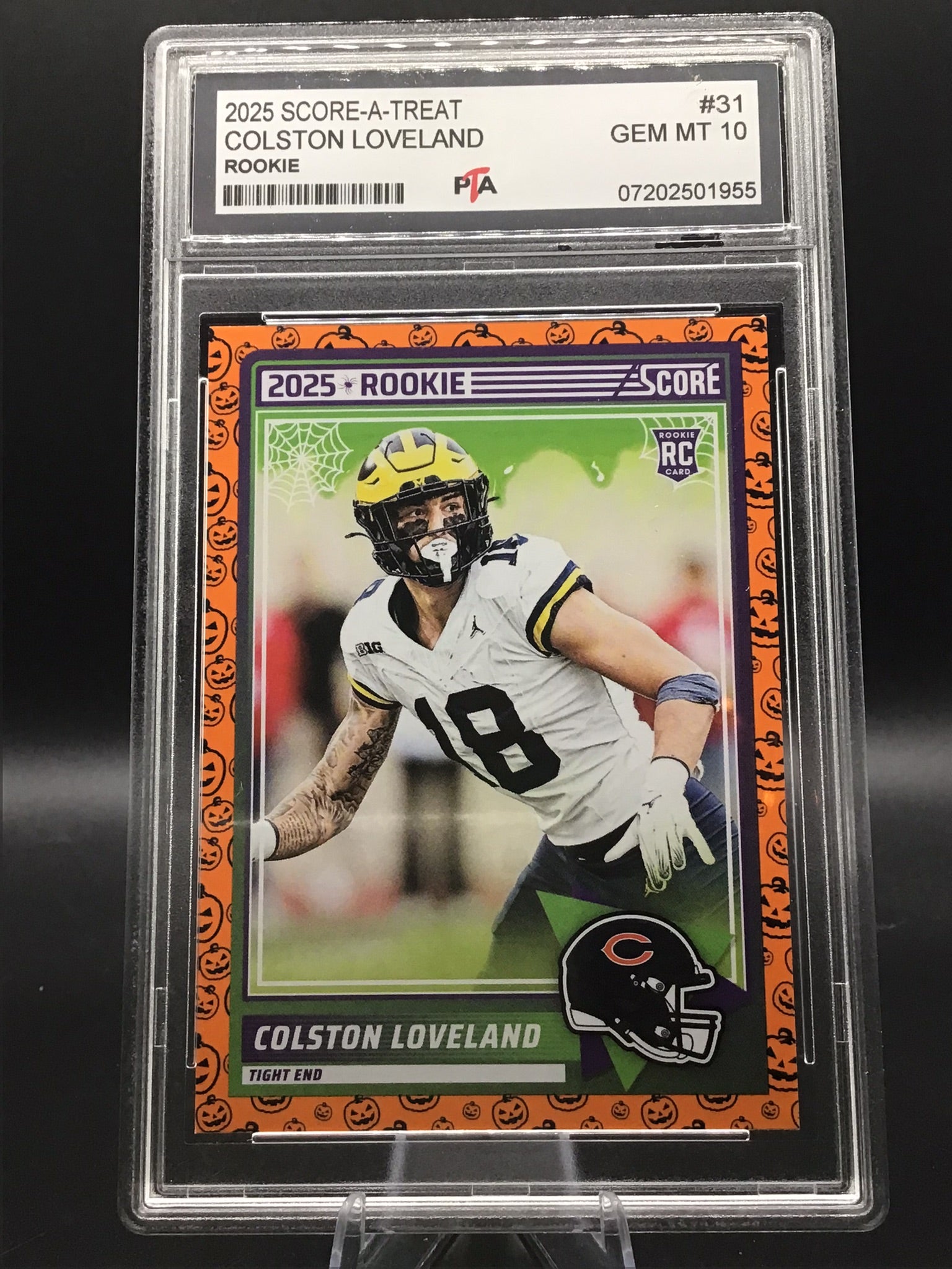 2025 Score-A-Treat Colston Loveland Rookie GEM MINT 🔥
