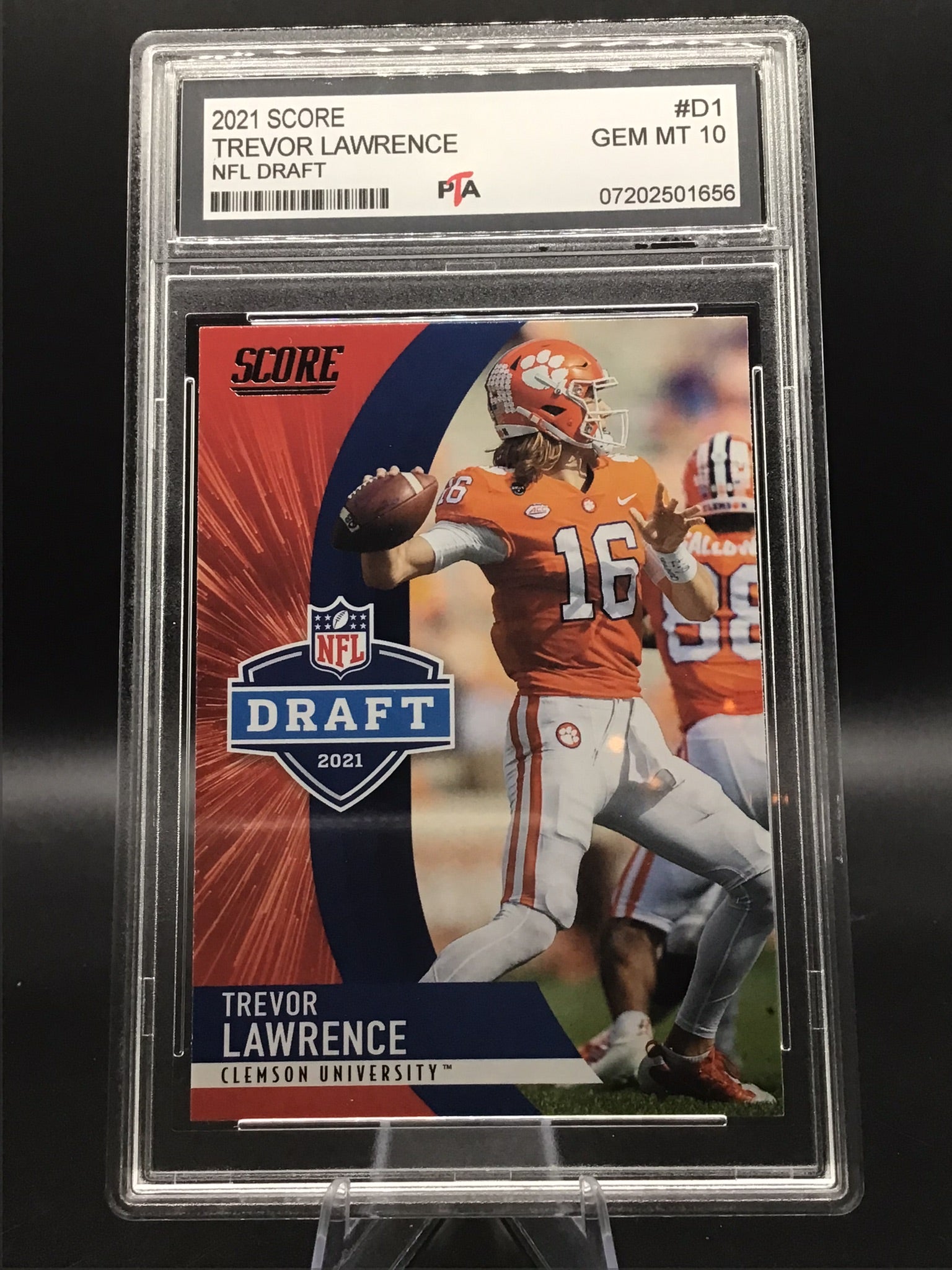 2021 Panini Score Trevor Lawrence "NFL Draft" GEM MINT 🔥