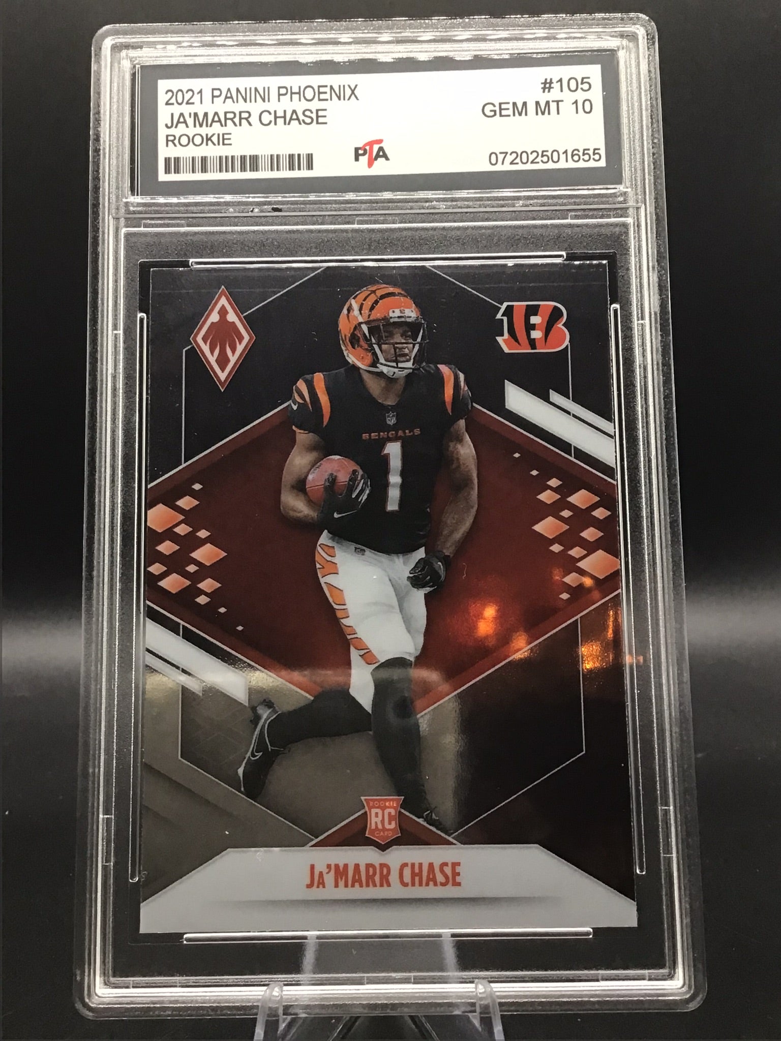 2021 Panini Phoenix Ja'Marr Chase Rookie GEM MINT 🔥