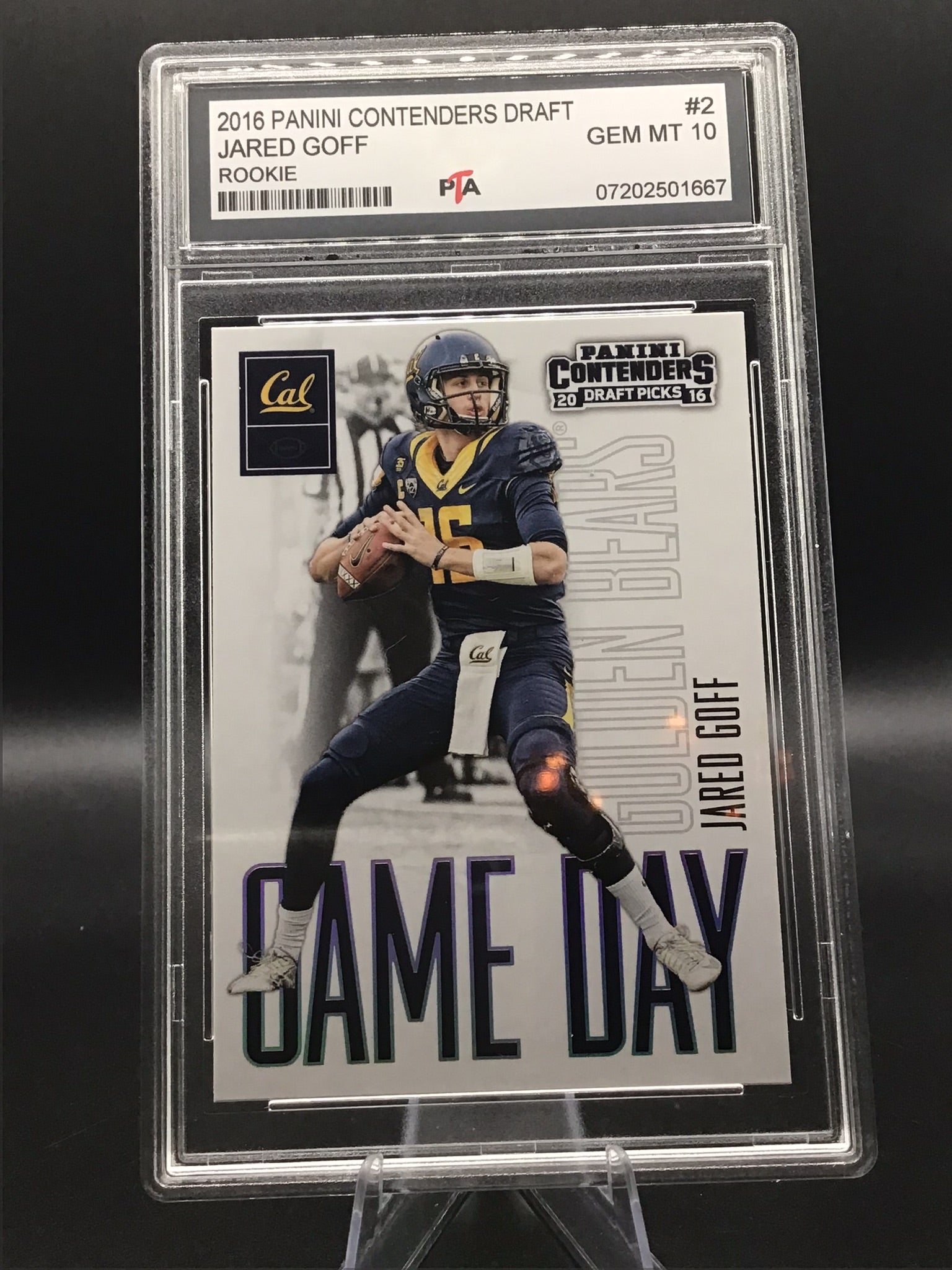 2016 Panini Contenders Draft Jared Goff Rookie GEM MINT 🔥