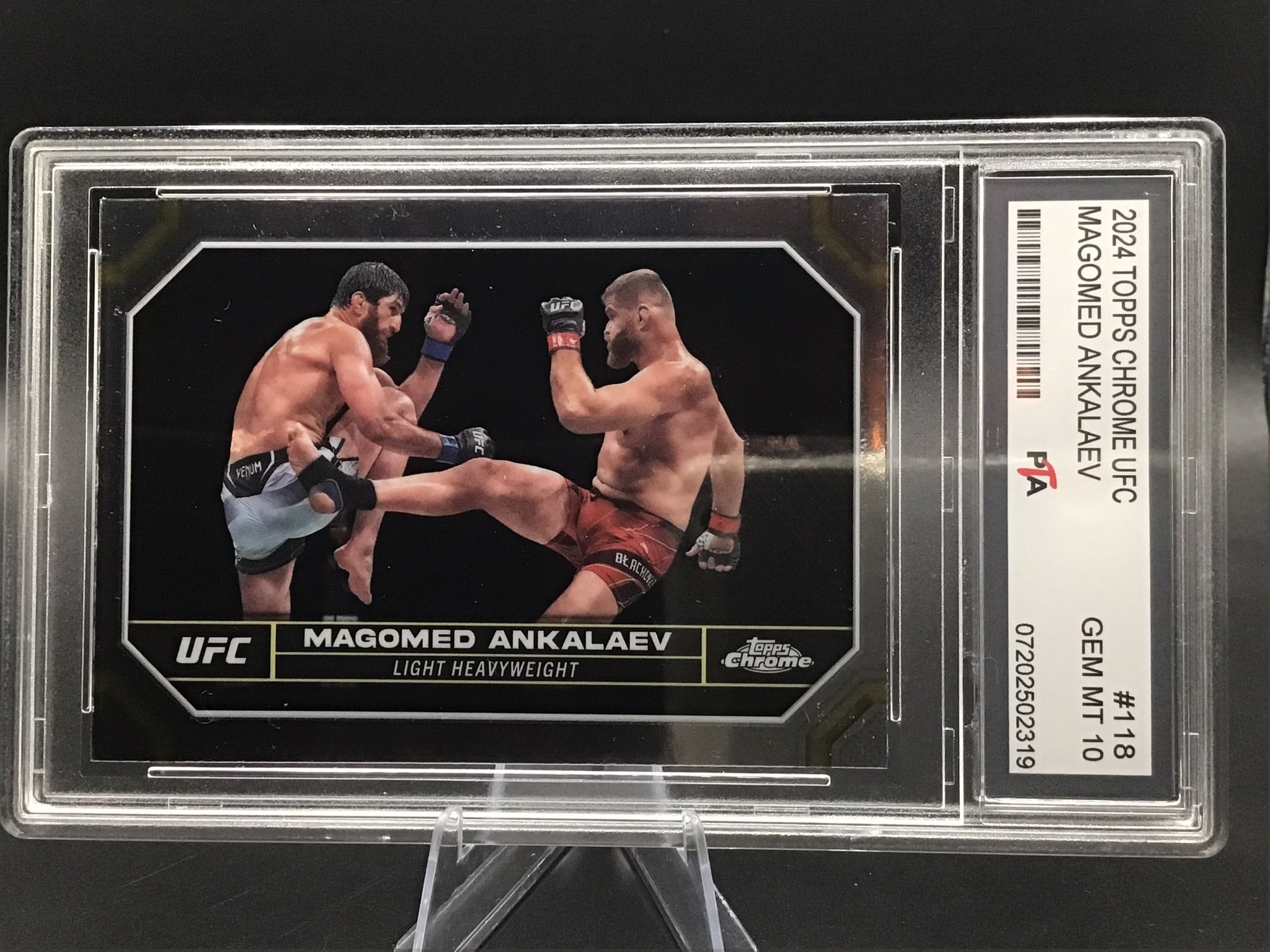 2024 TOPPS Chrome U Magomed Ankalaev GEM MINT 🔥