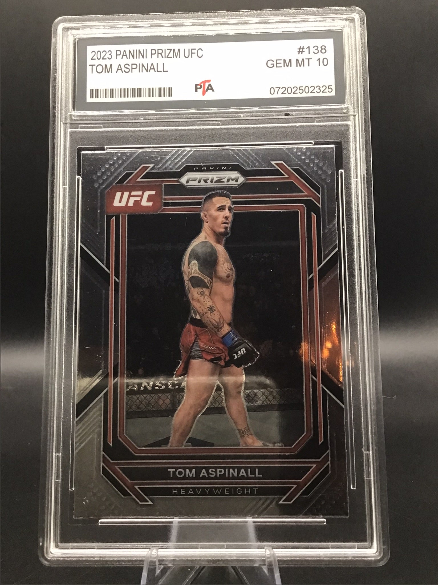 2023 Panini Prizm UFC Tom Aspinall GEM MINT 🔥