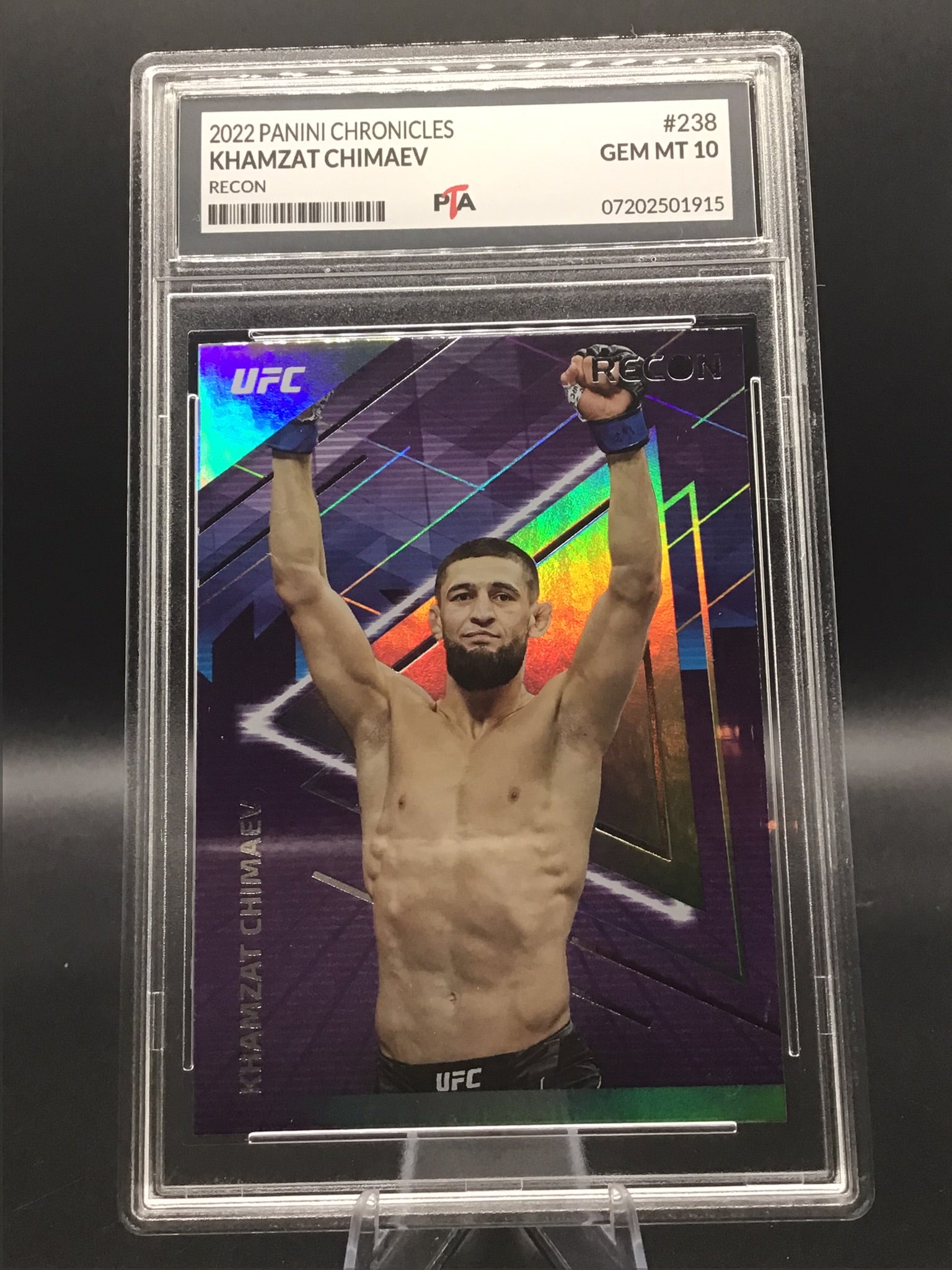 2022 Panini Chronicles Khamzat Chimaev "Recon" GEM MINT 🔥