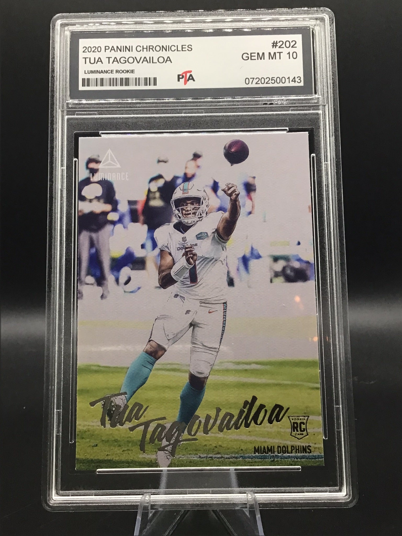 2020 Panini Chronicles Tua Tagovailoa "Luminance Rookie" GEM MINT 🔥