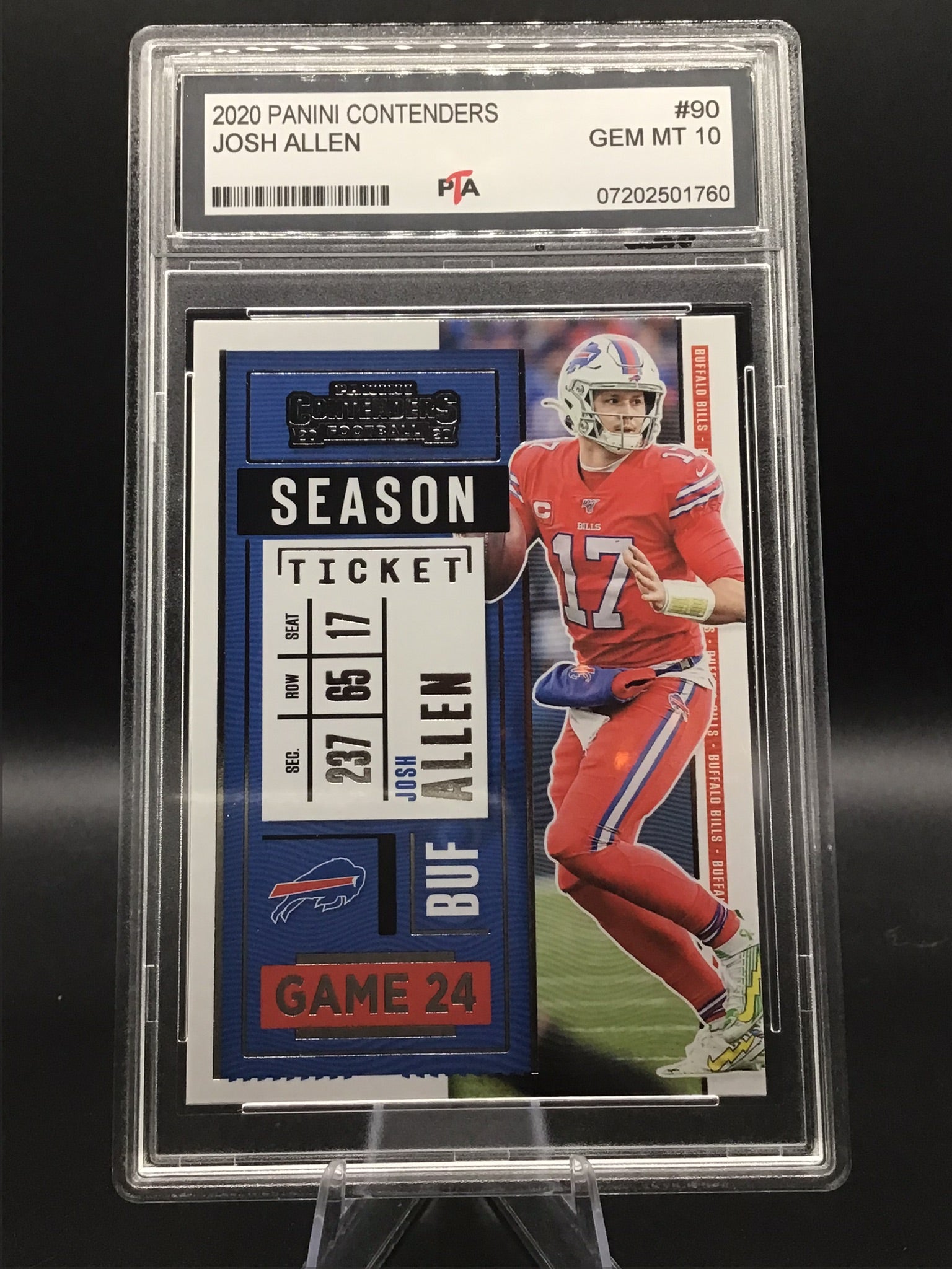 2020 Panini Contenders Josh Allen GEM MINT 🔥