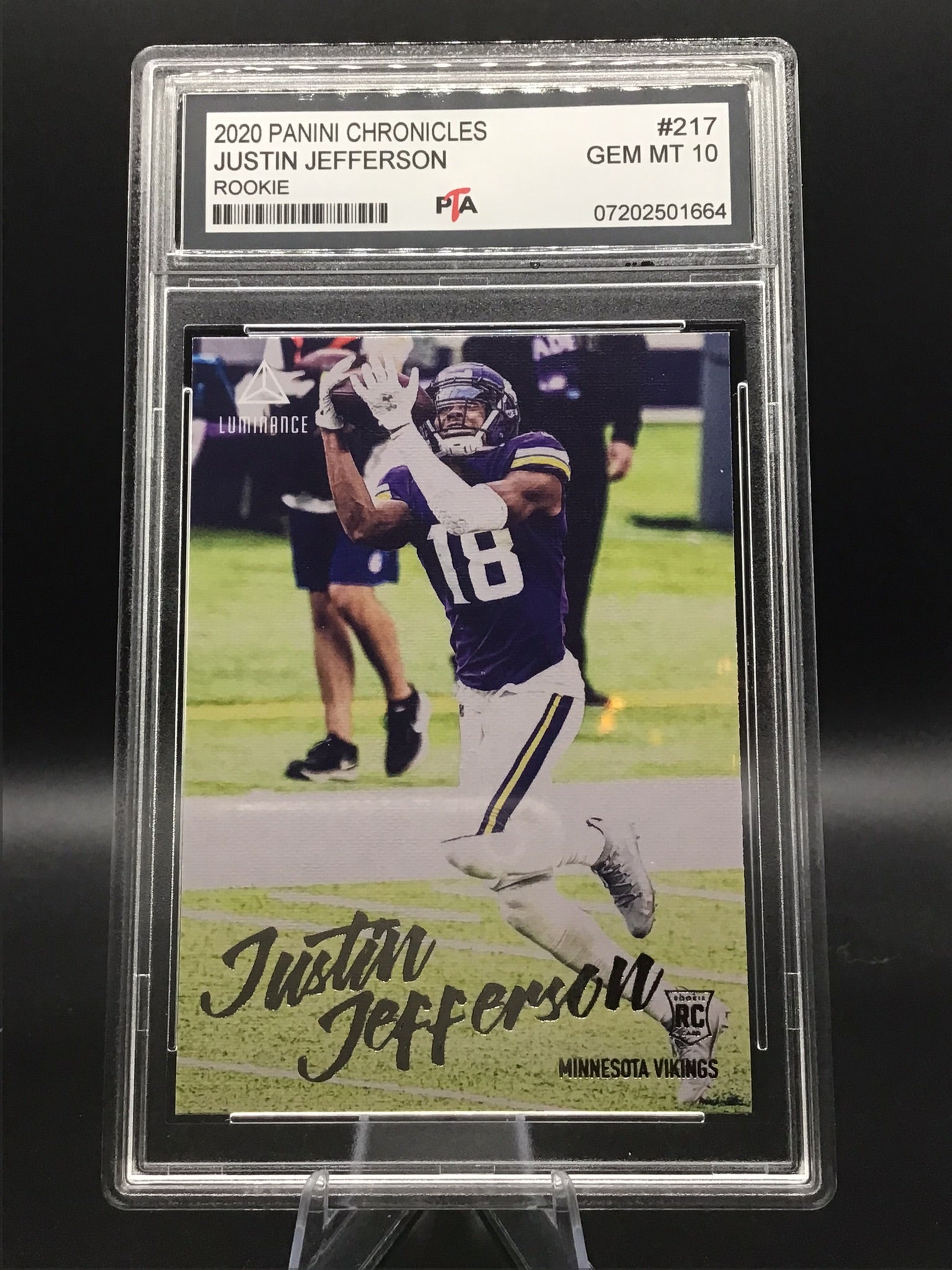 2020 Panini Chronicles Justin Jefferson Rookie GEM MINT 🔥