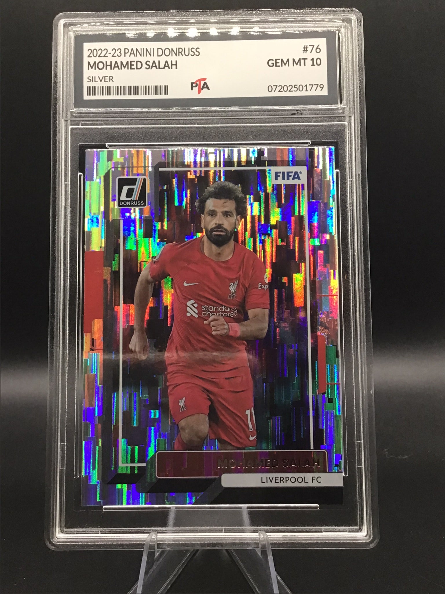 2022-23 Panini Donruss Mohamed Salah "Silver" GEM MINT 🔥