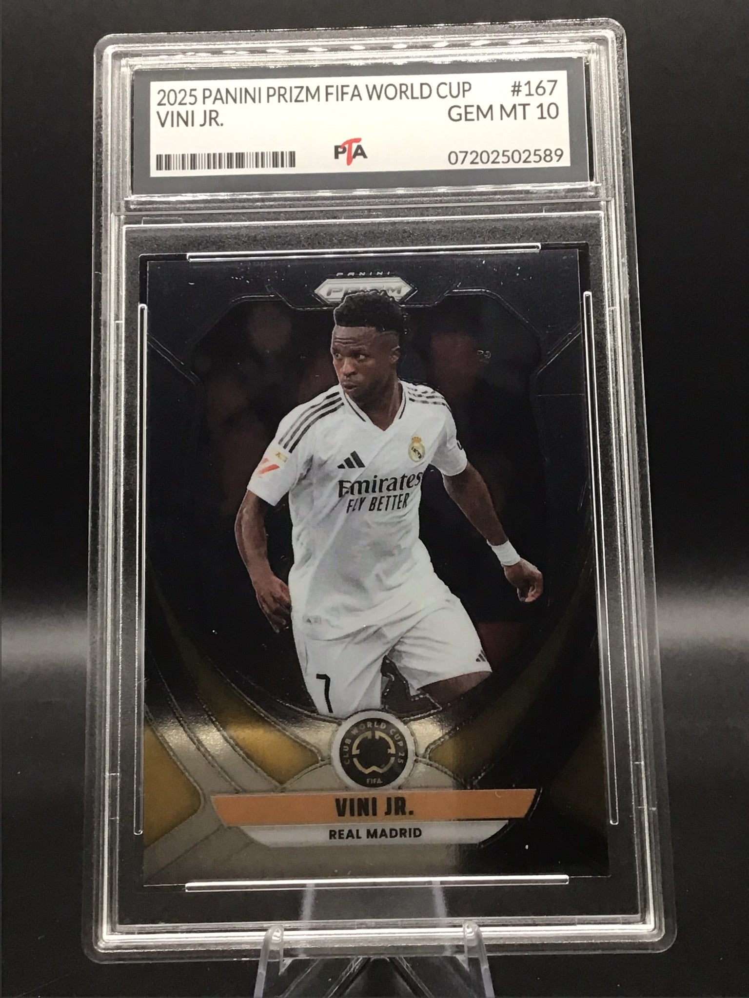 2025 Panini Prizm Fifa World Cup Vini Jr GEM MINT 🔥