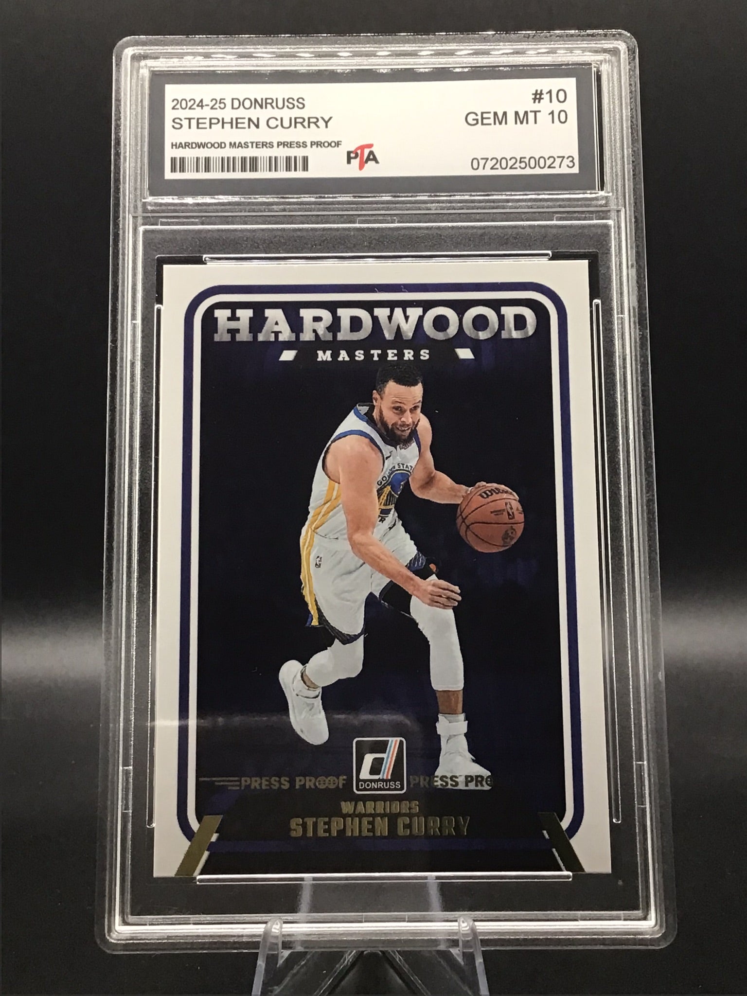 2024-25 Donruss Stephen Curry "Hardwood Masters Press Proof" GEM MINT 🔥