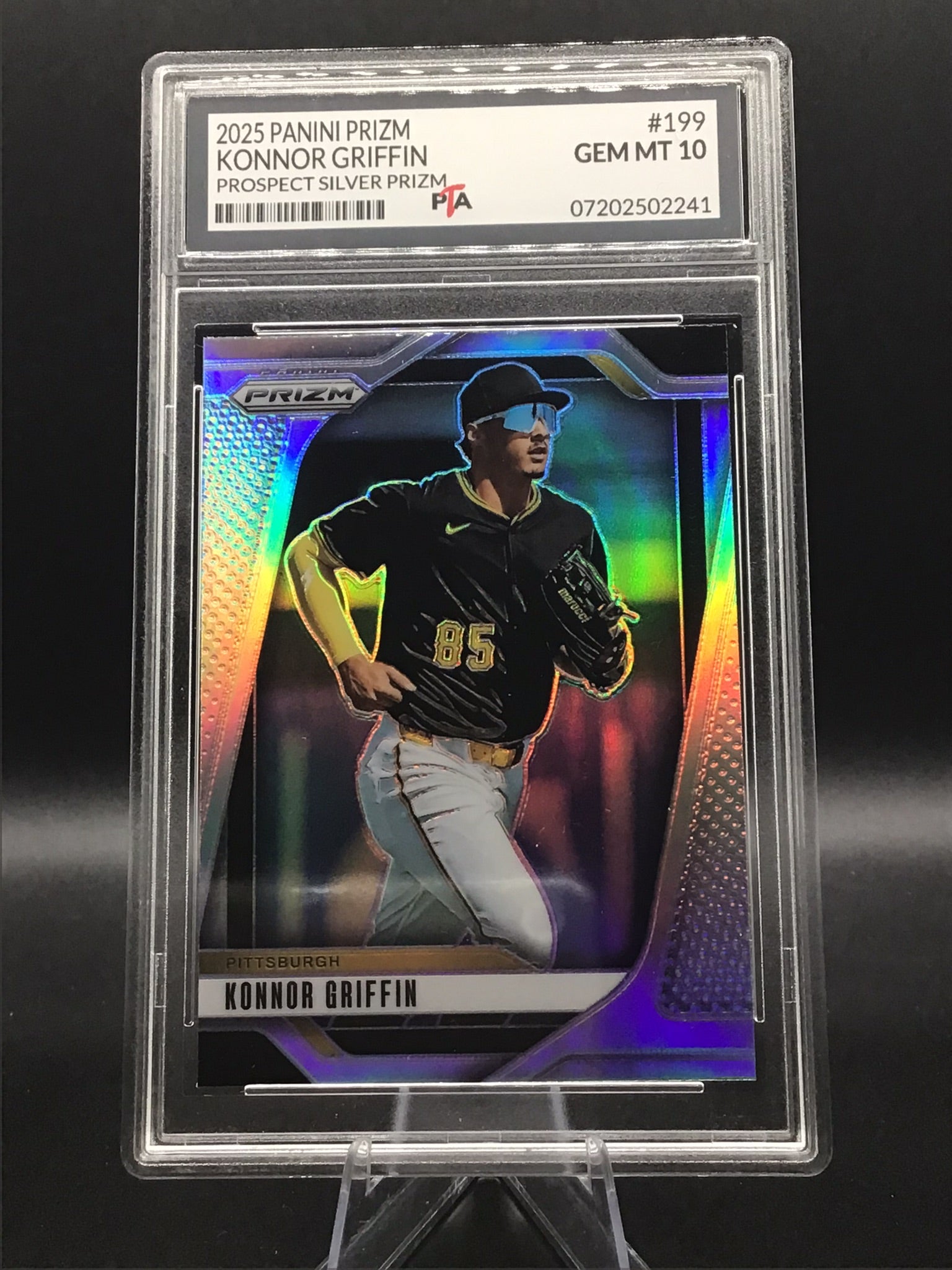 2025 Panini Prizm Konnor Griffin "Prospect Silver Prizm" GEM MINT 🔥
