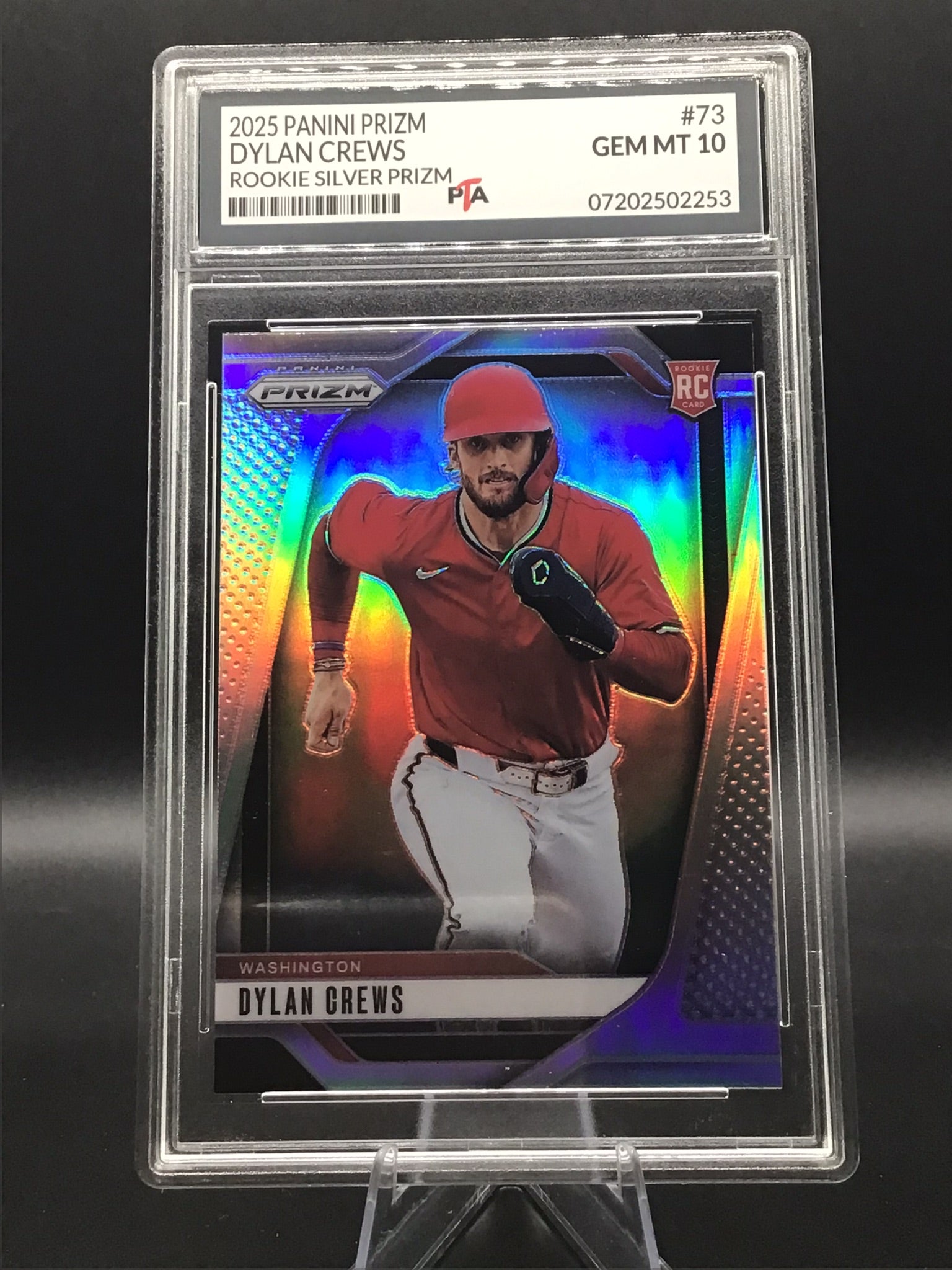 2025 Panini Prizm Dylan Crews "Rookie Silver Prizm" GEM MINT 🔥
