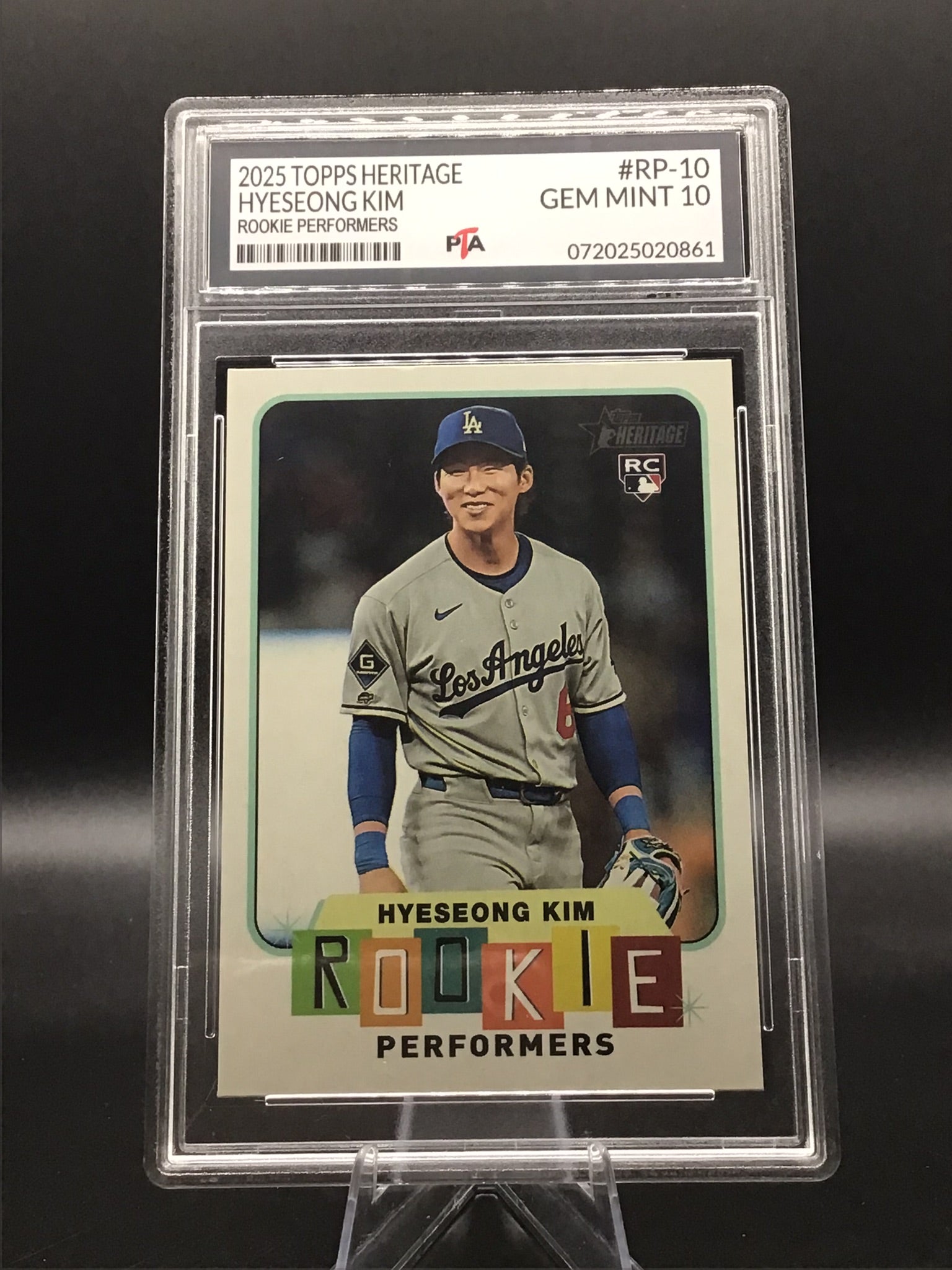 2025 TOPPS Hyeseong Kim "Rookie Performers" GEM MINT 🔥