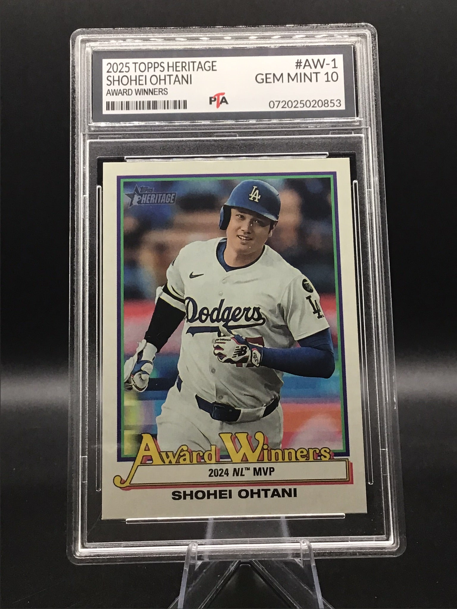 2025 TOPPS Heritage Shohei Ohtani "Award Winners" GEM MINT 🔥