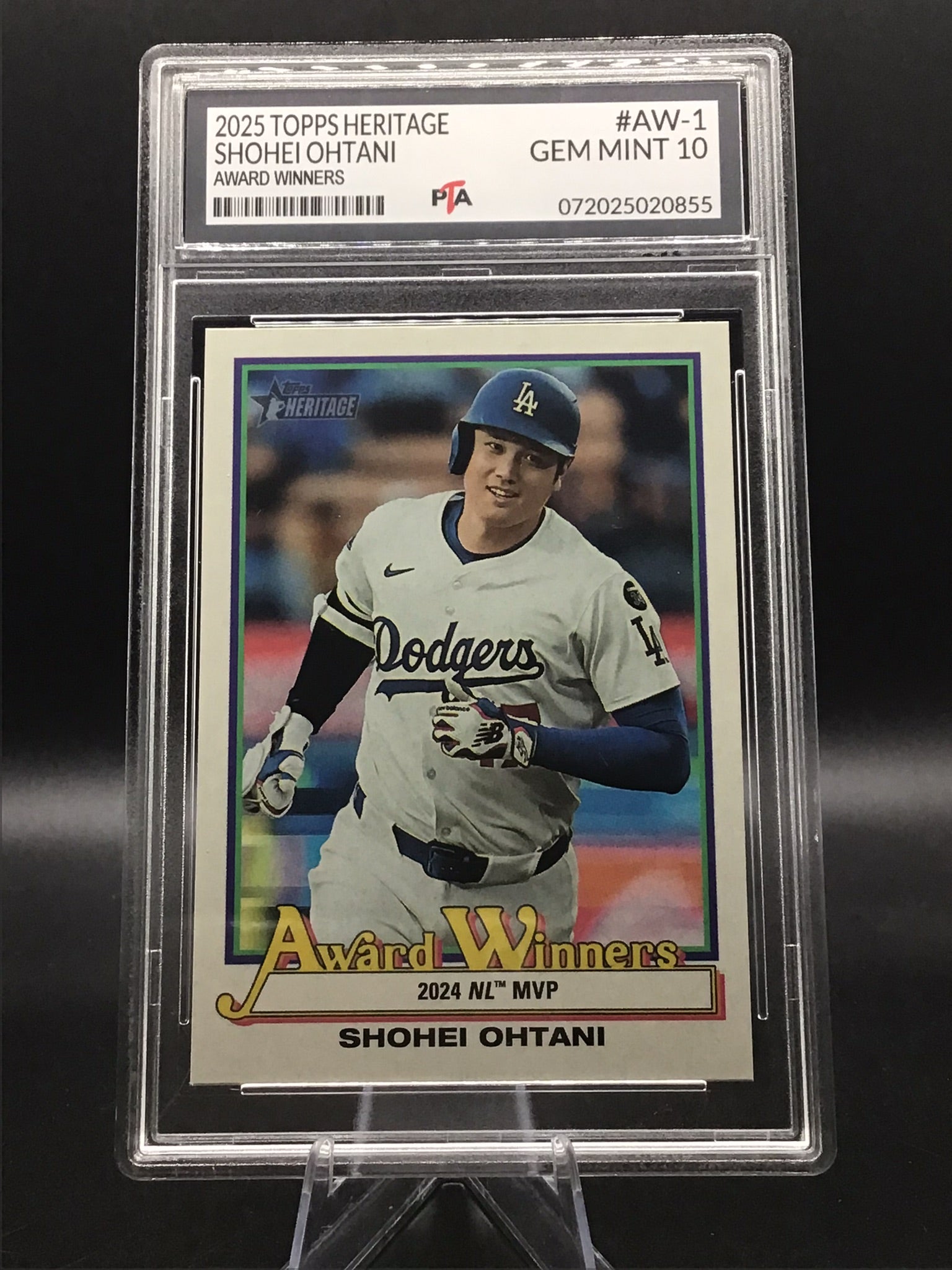 2025 TOPPS Heritage Shohei Ohtani "Award Winners" GEM MINT 🔥