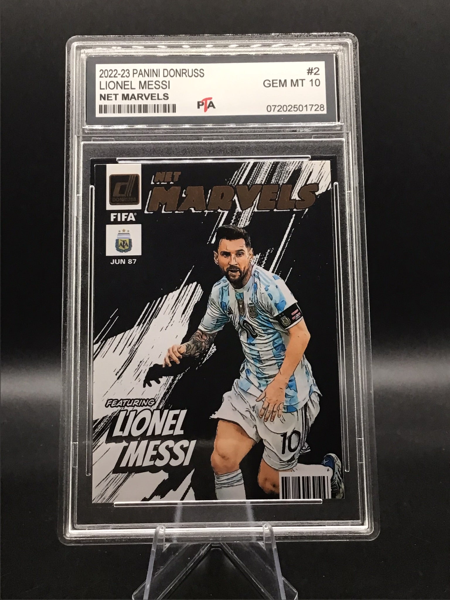 2022-23 Panini Donruss Lionel Messi "Net Marvels" GEM MINT 🔥