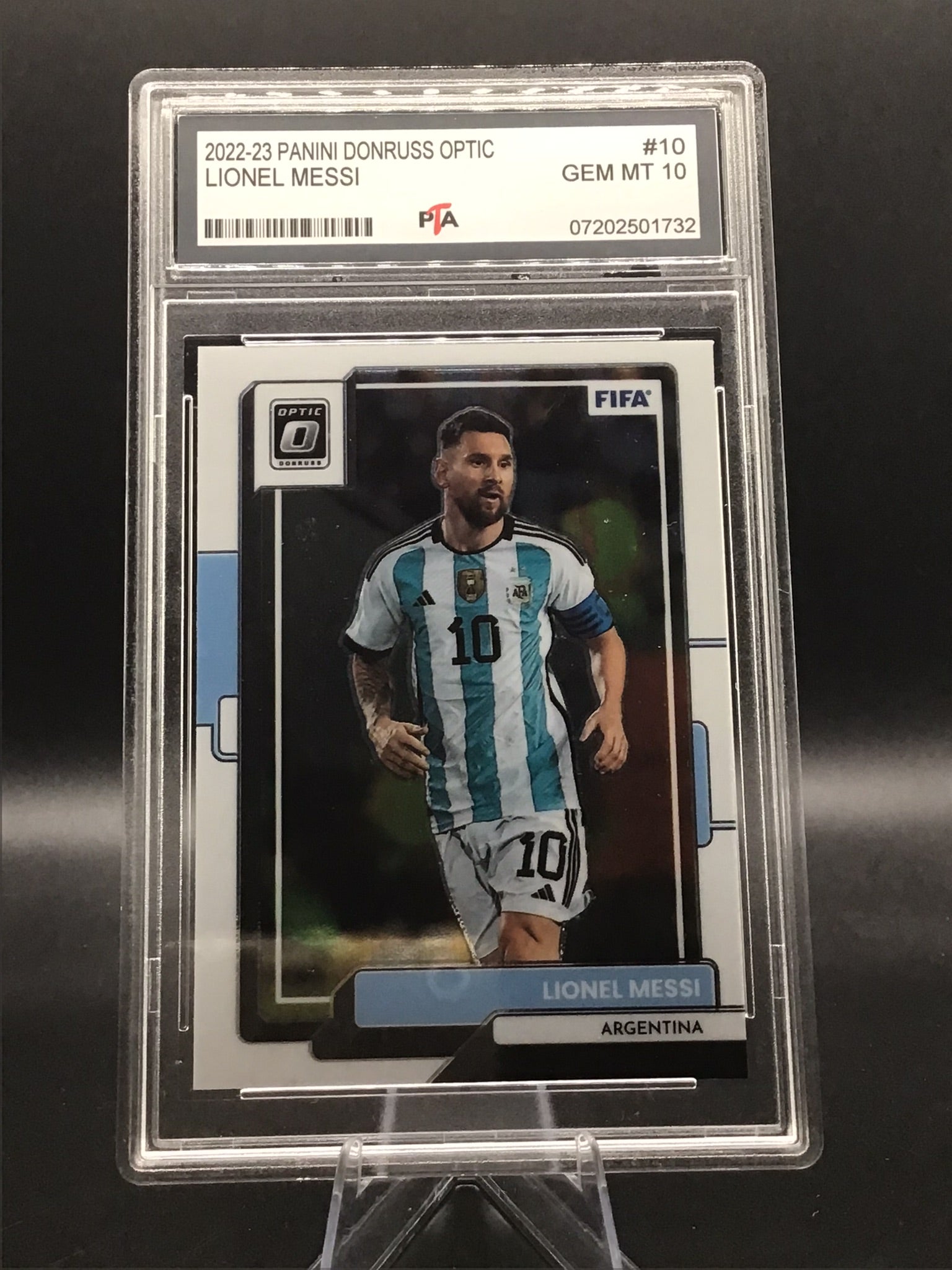 2022-23 Panini Donruss Optic Lionel Messi GEM MINT 🔥