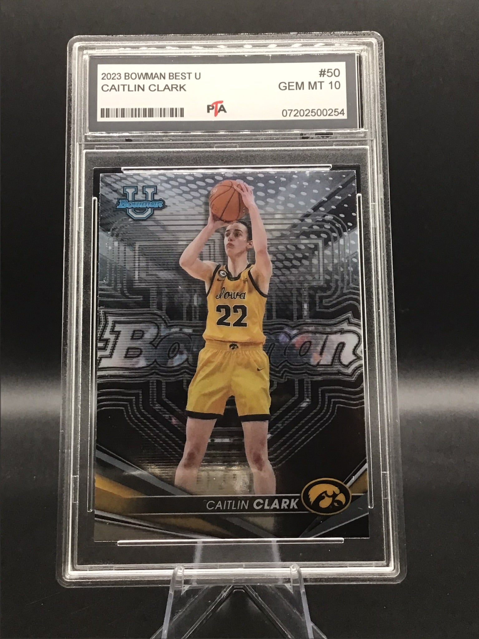 2023 Bowman Best U Caitlin Clark GEM MINT 🔥