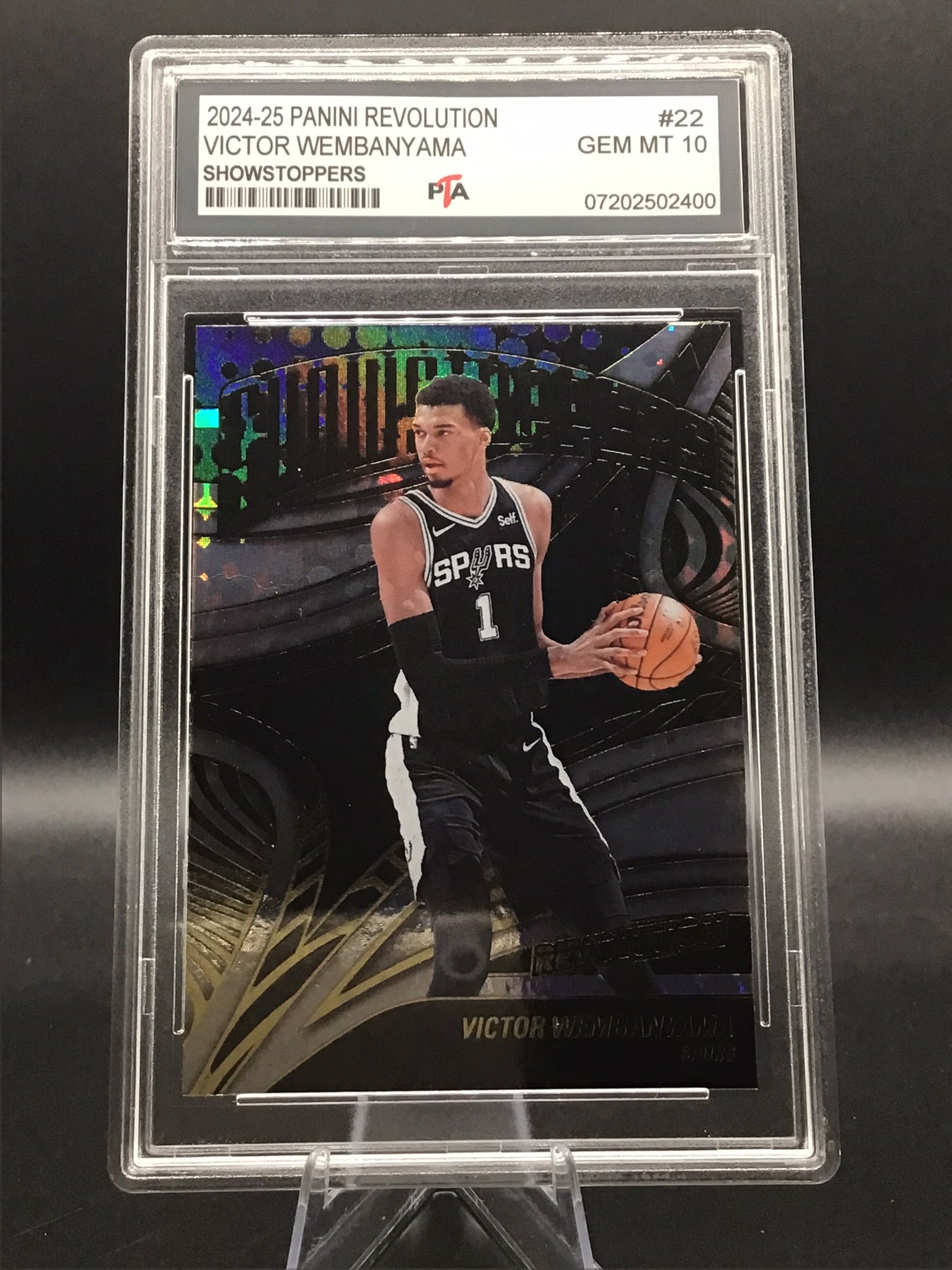 2024-25 Panini Revolution Victor Wembanyama "Showstoppers" GEM MINT 🔥