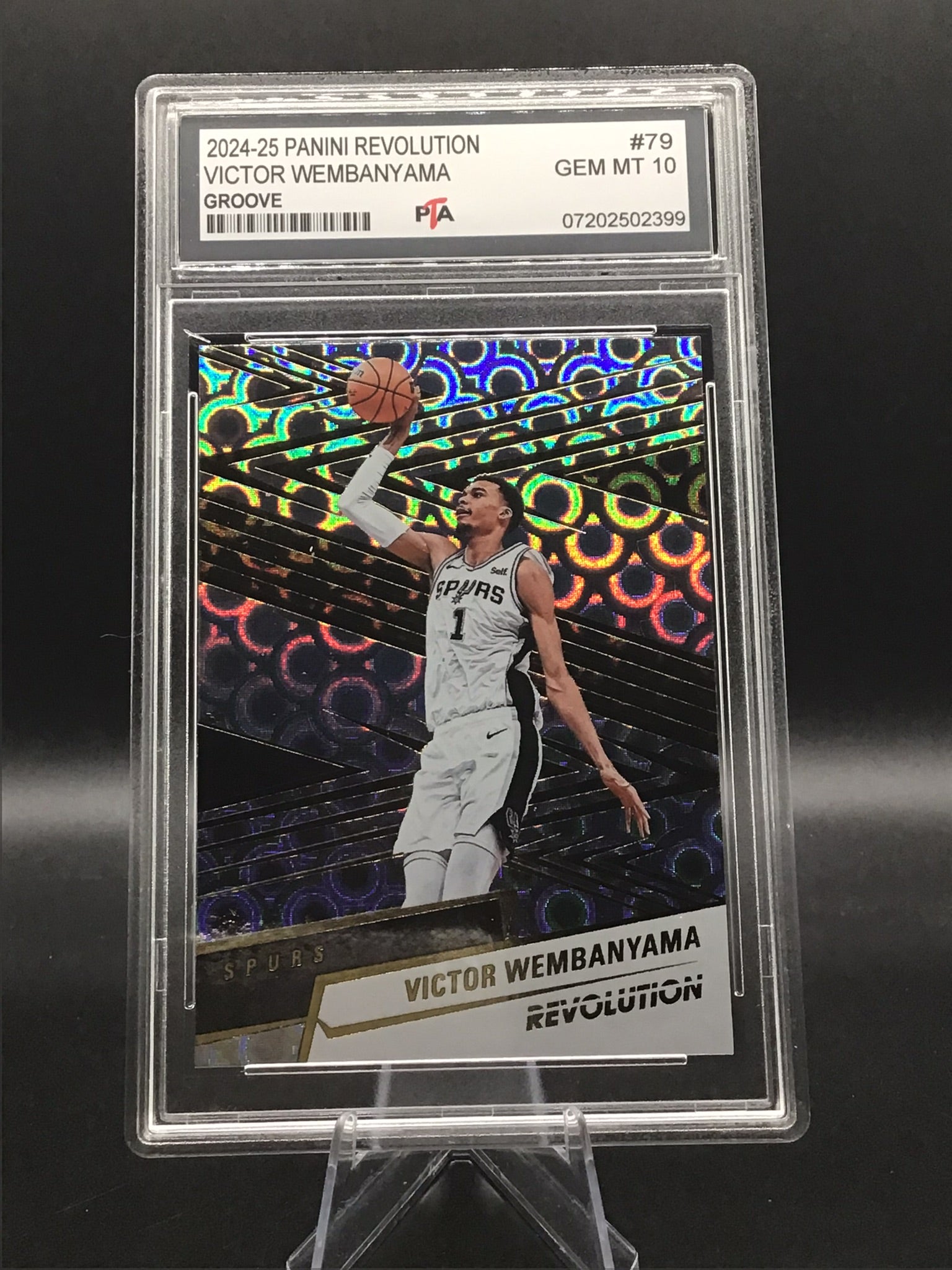 2024-25 Panini Revolution Victor Wembanyama "Groove" GEM MINT 🔥