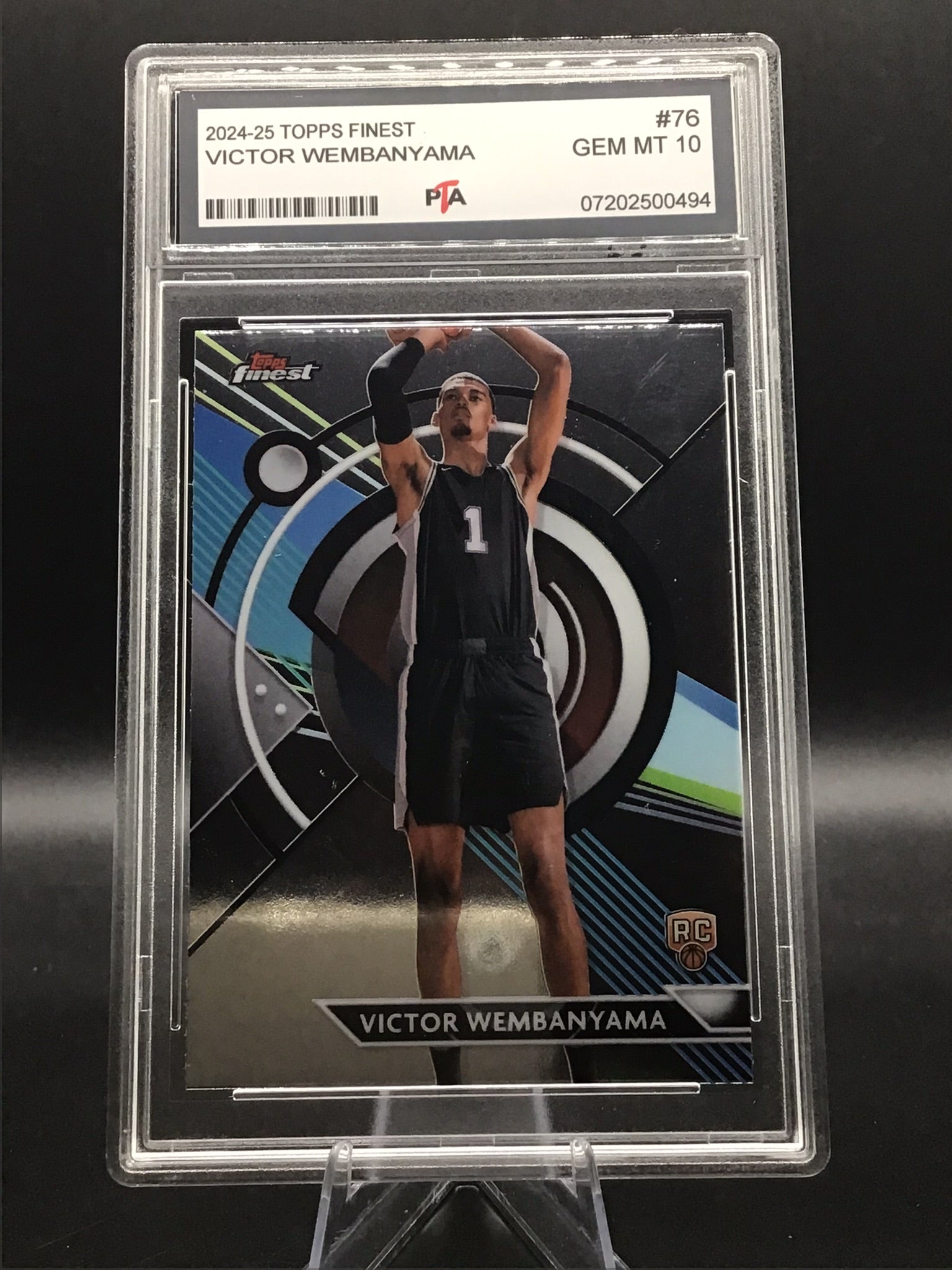 2024-25 TOPPS Finest Victor Wembanyama GEM MINT 🔥