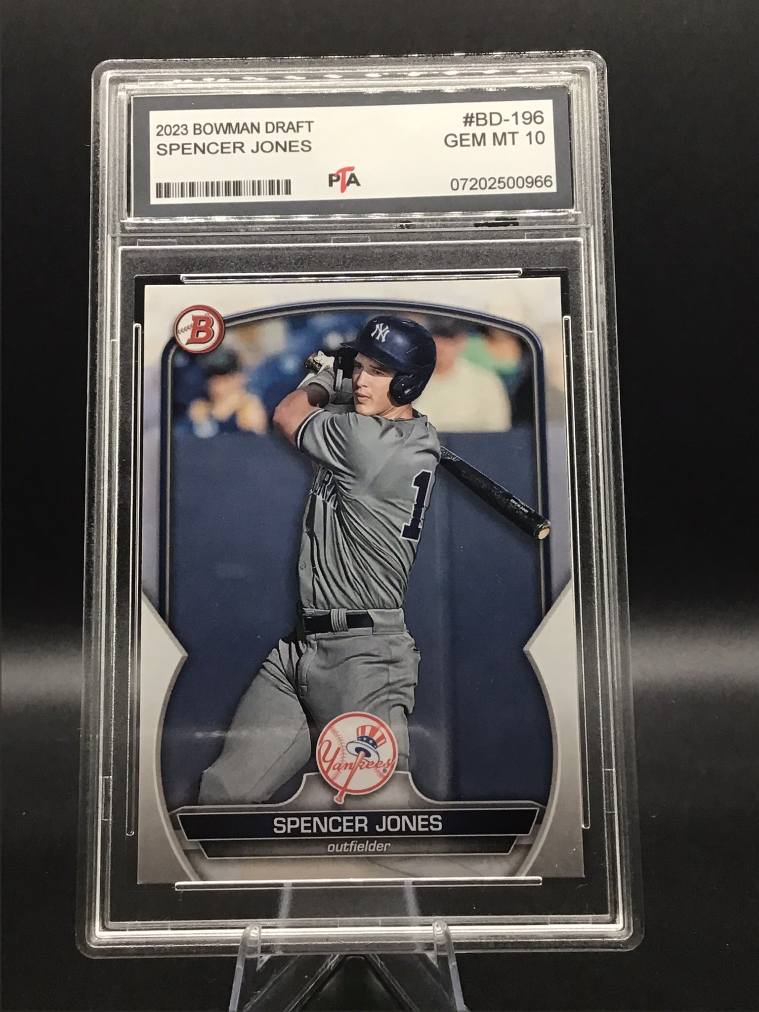 2023 Bowman Draft Spencer Jones GEM MINT 🔥
