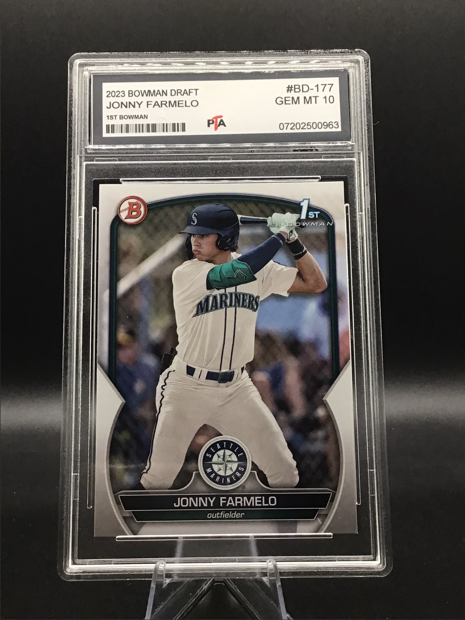 2023 Bowman Draft Jonny Farmelo "1st Bowman" GEM MINT 🔥