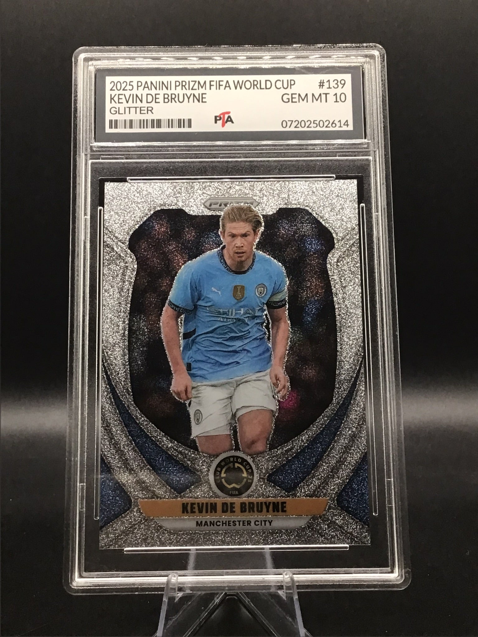 2025 Panini Prizm Fifa World Cup Kevin De Bruyne "Glitter" GEM MINT 🔥