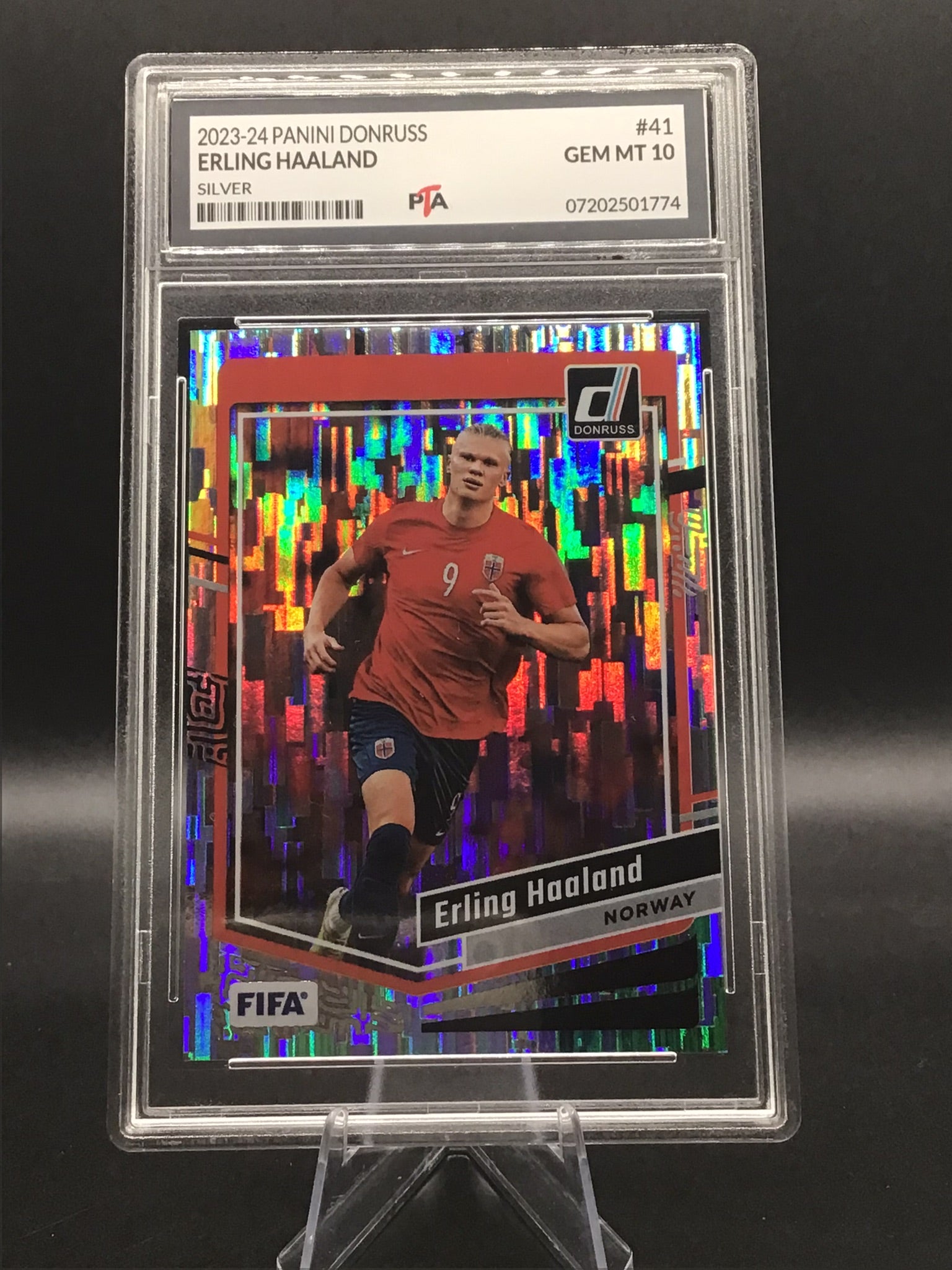 2023-24 Panini Donruss Erling Haaland "Silver" GEM MINT 🔥