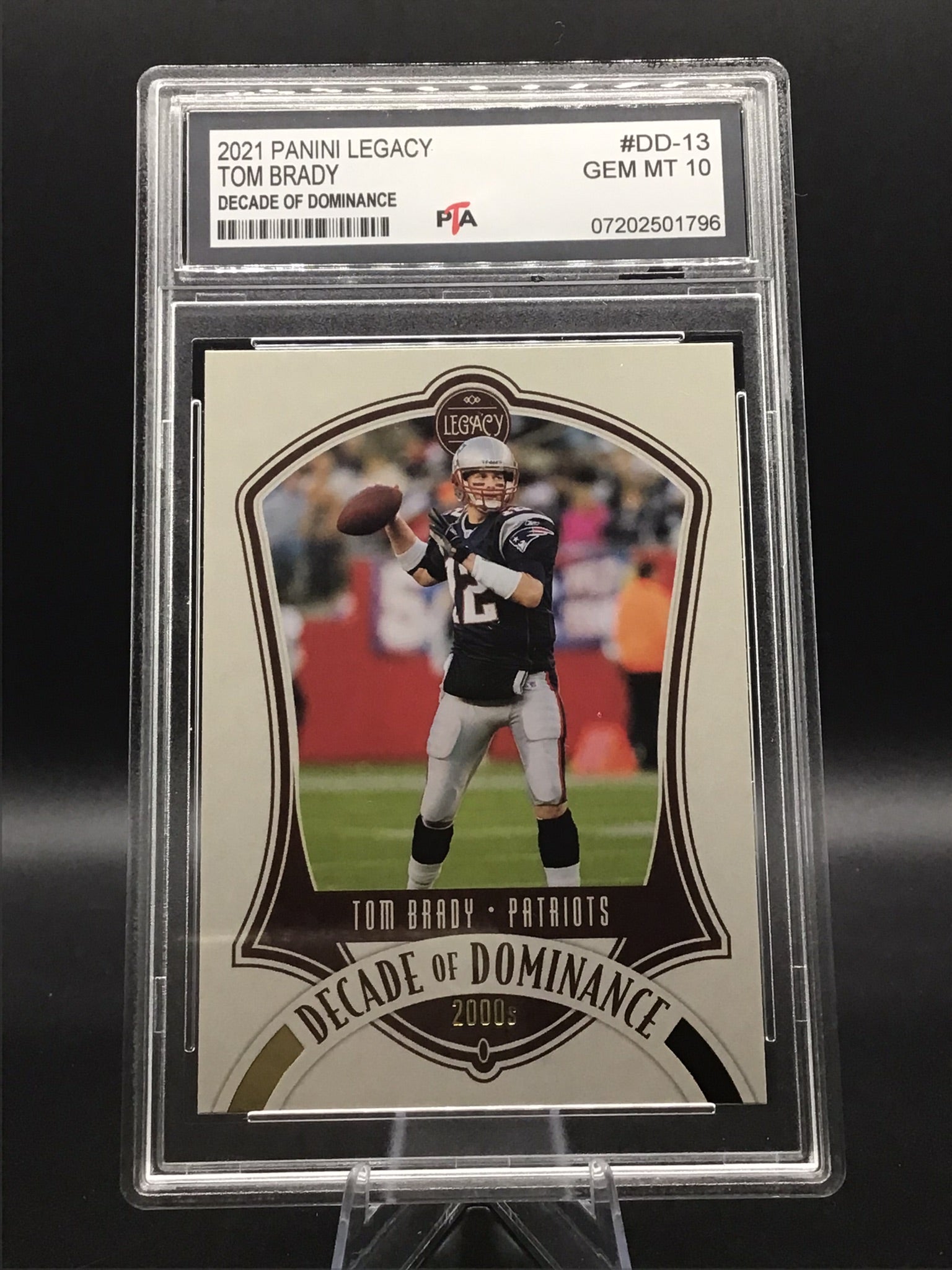 2021 Panini Legacy Tom Brady "Decade of Dominance" GEM MINT 🔥