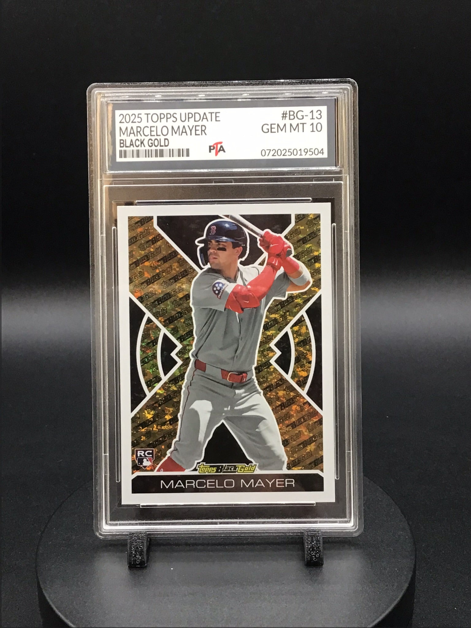 2025 TOPPS Update Marcelo Mayer "Black Gold" GEM MINT PTA 10 🔥