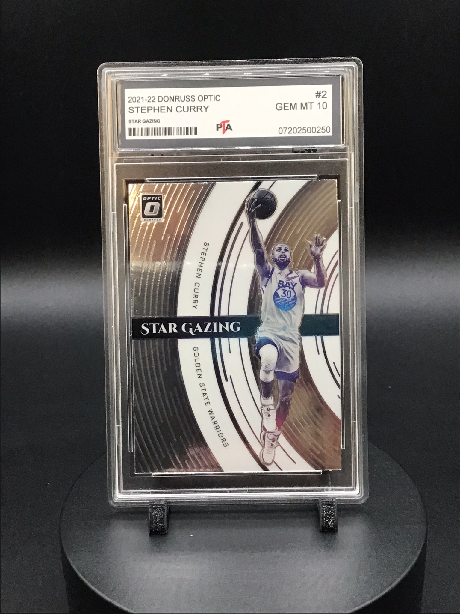 2021-22 Donruss Optic Stephen Curry "Star Gazing" GEM MINT PTA 10 🔥