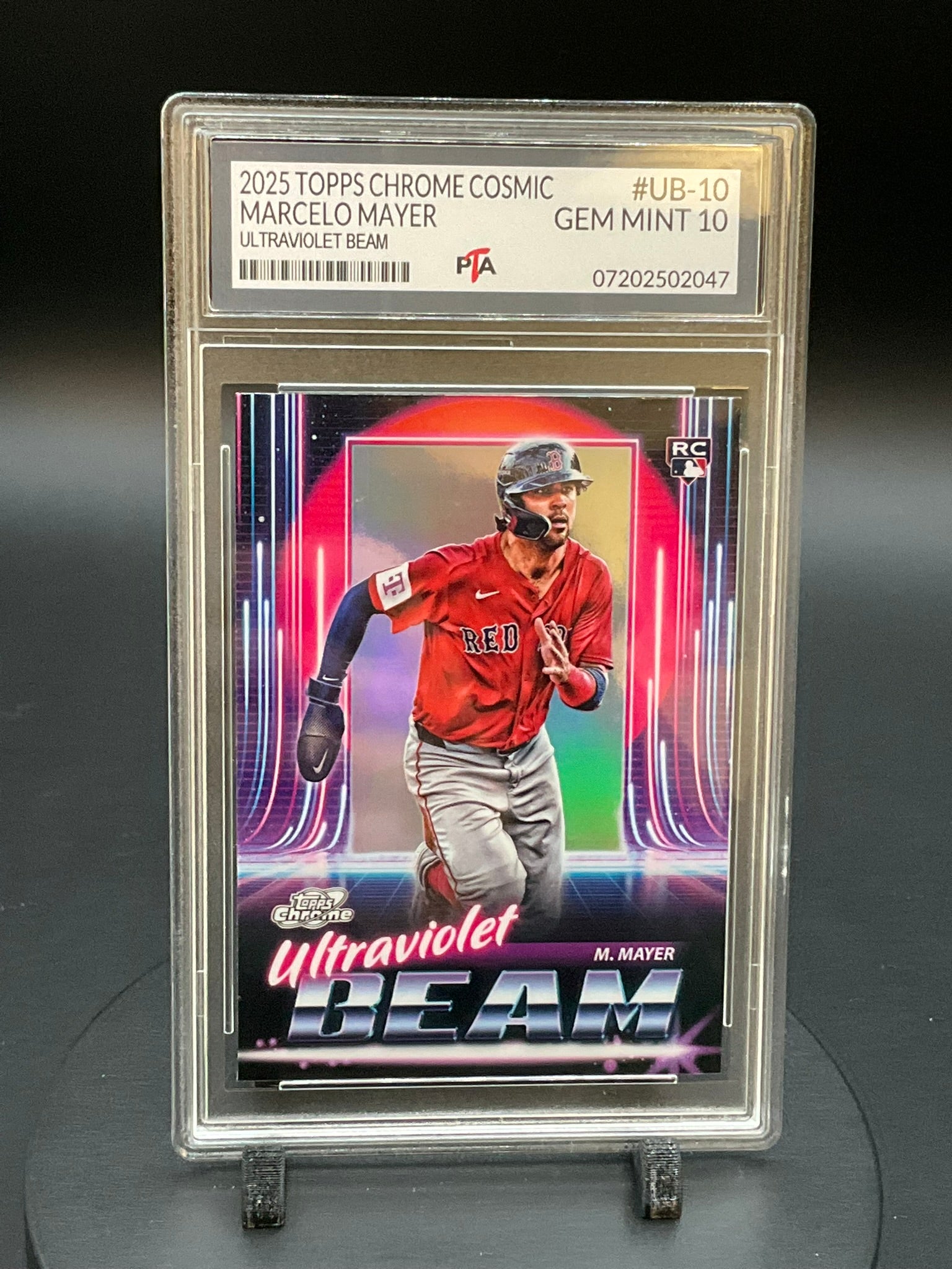 2025 TOPPS Chrome Cosmic Marcelo Mayer "Ultraviolet Beam" GEM MINT 🔥