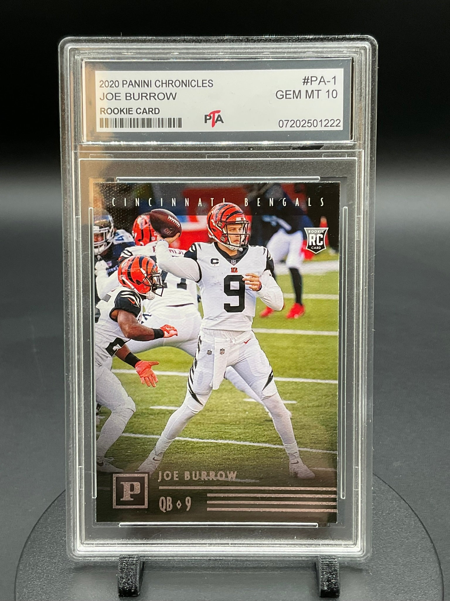 2020 Panini Chronicles Joe Burrow "Rookie Card" GEM MINT 🔥