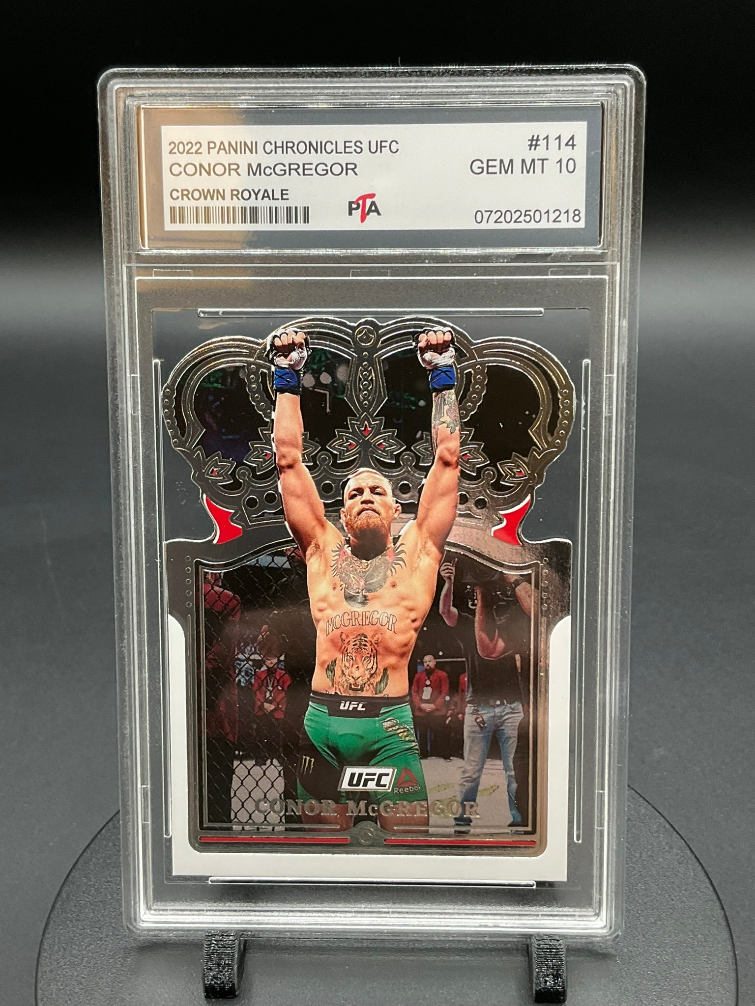 2022 Panini Chronicles UFC Conor McGregor "Crown Royal" GEM MINT 🔥