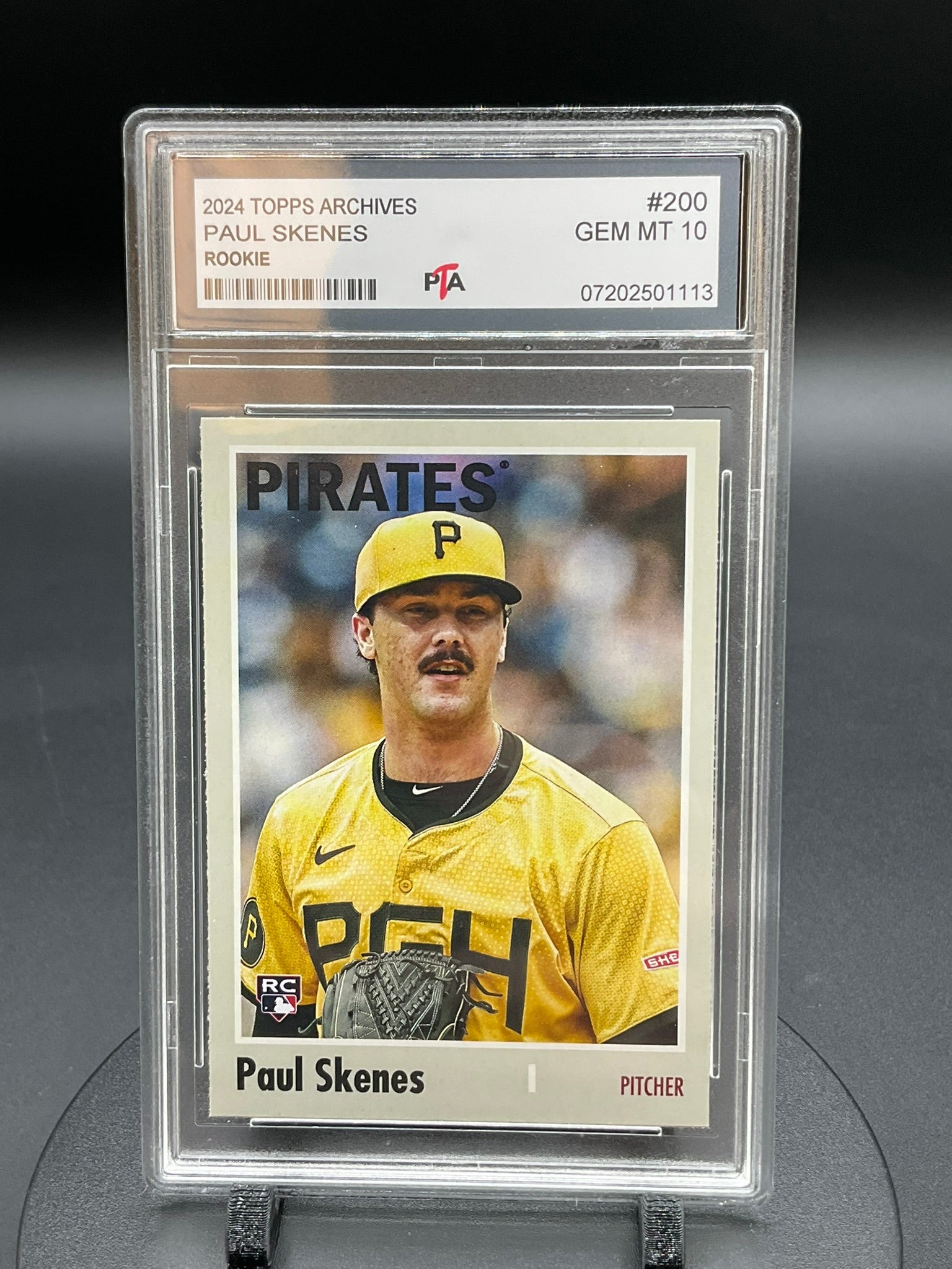 2024 TOPPS Archives Paul Skenes "Rookie" GEM MINT 🔥