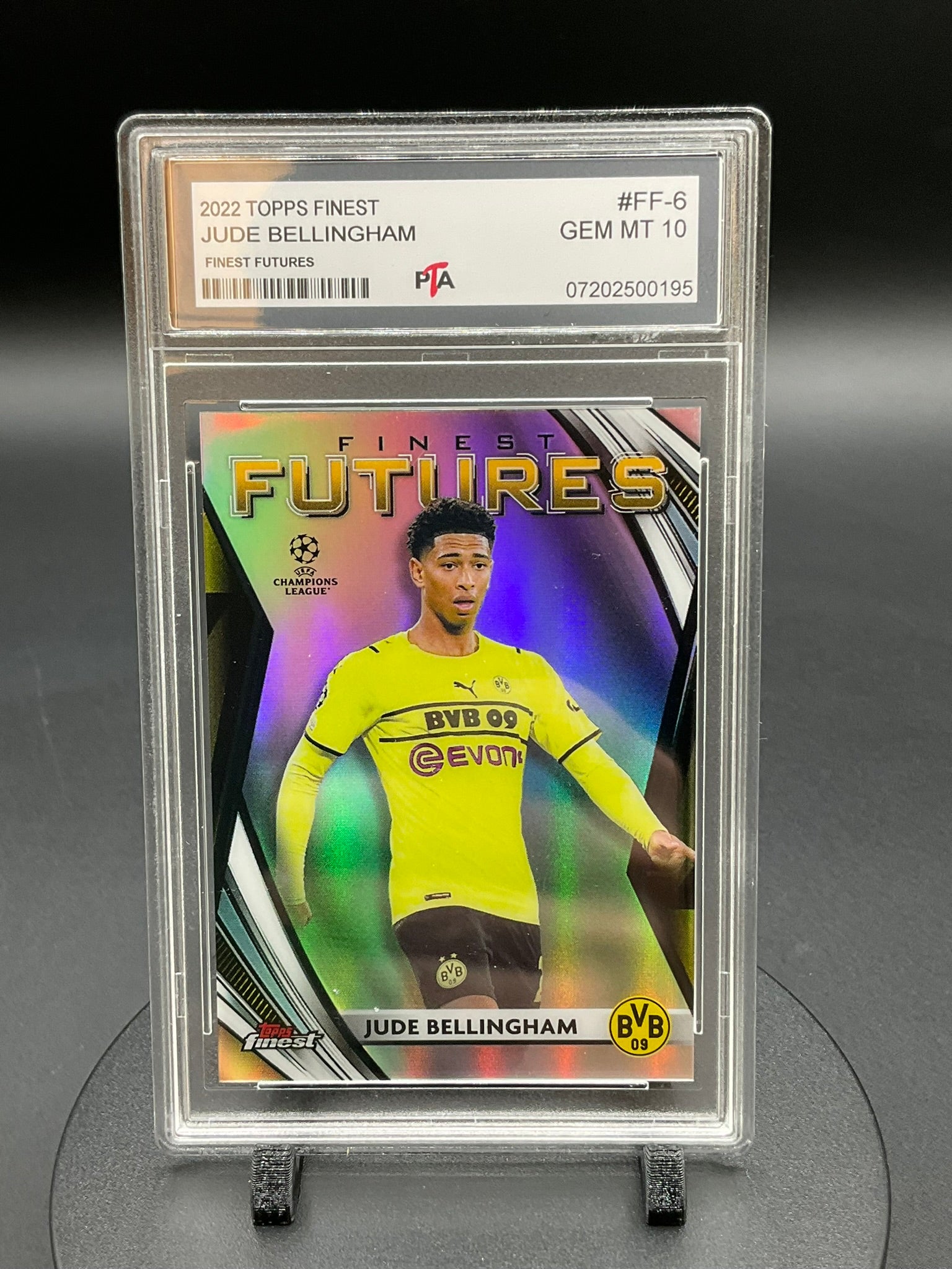 2022 TOPPS Finest Jude Bellingham "Finest Futures" GEM MINT 🔥