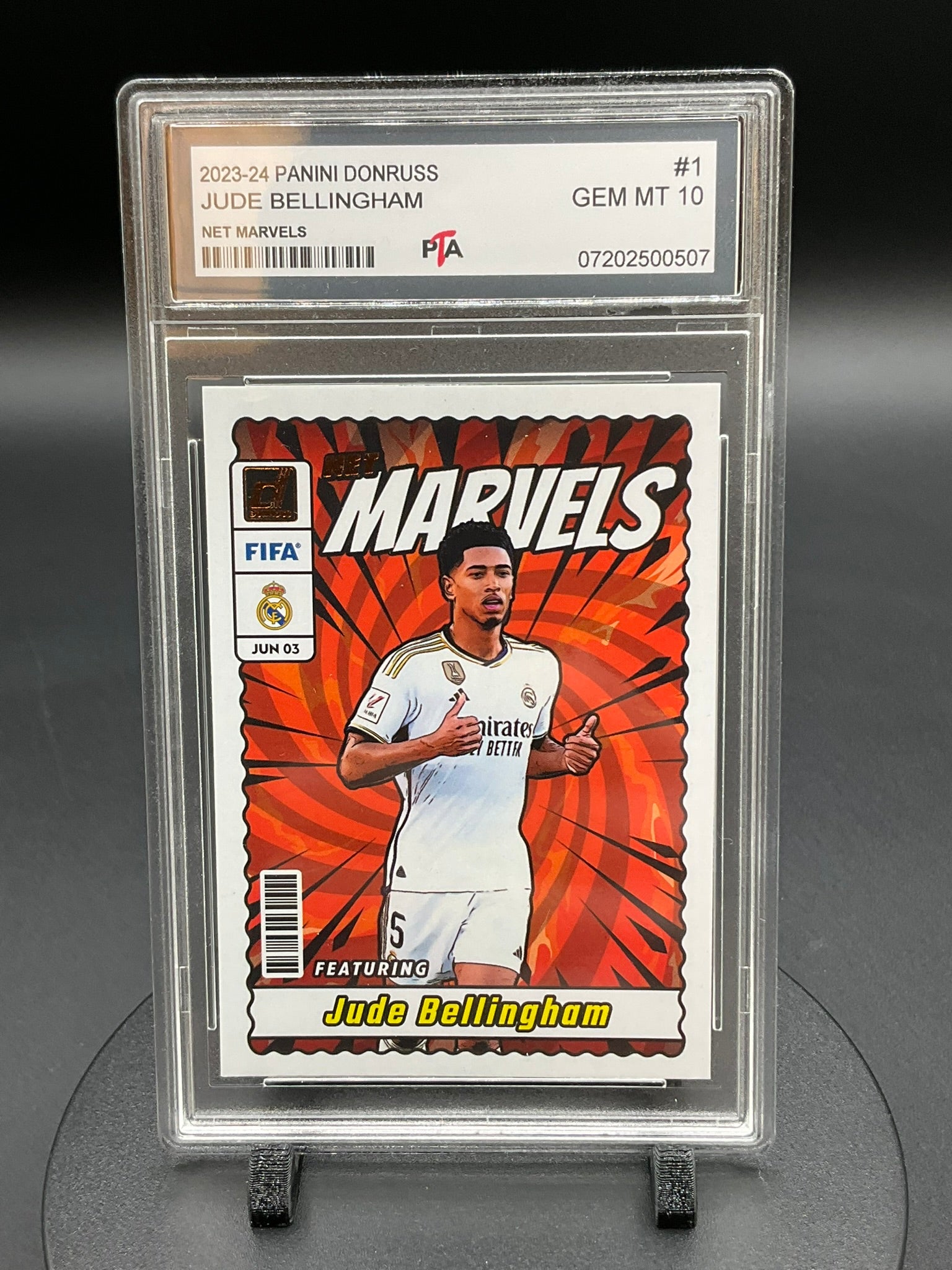 2023-24 Panini Donruss Jude Bellingham "Net Marvels" GEM MINT 🔥