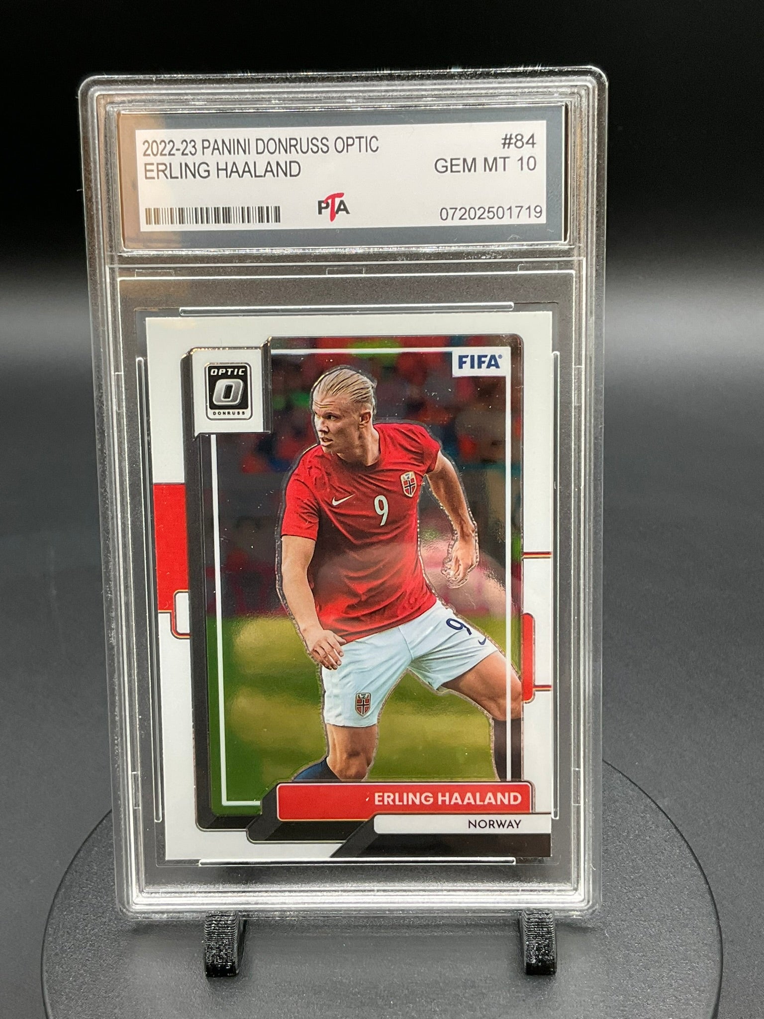 2022-23 Panini Donruss Optic Erling Haaland GEM MINT 🔥