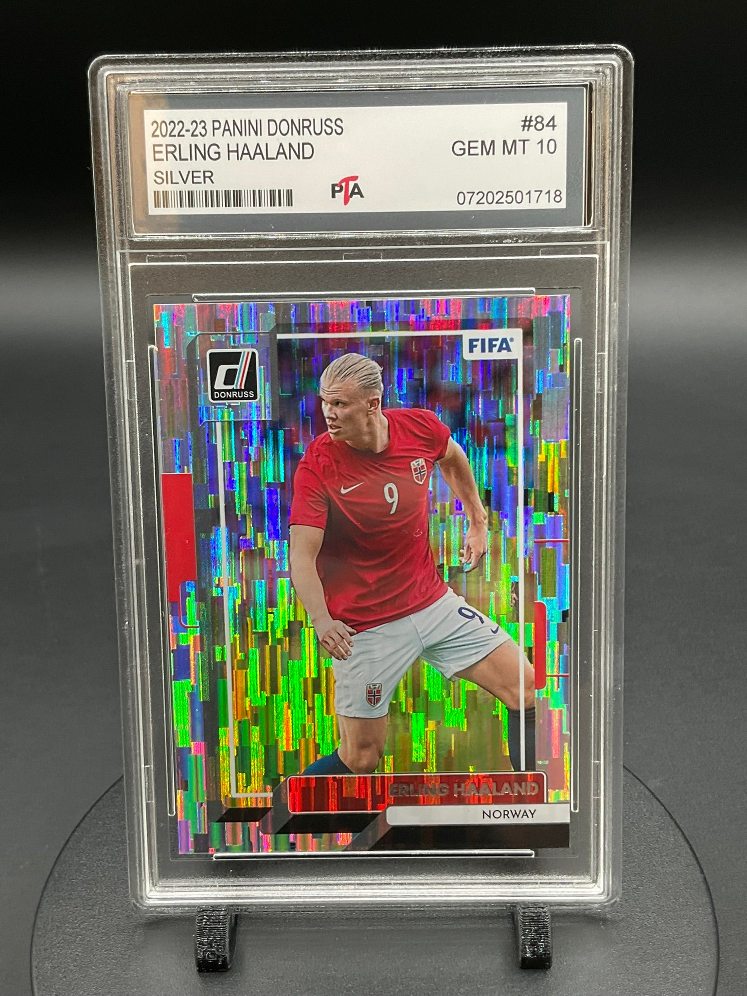 2022-23 Panini Donruss Erling Haaland "Silver" GEM MINT 🔥