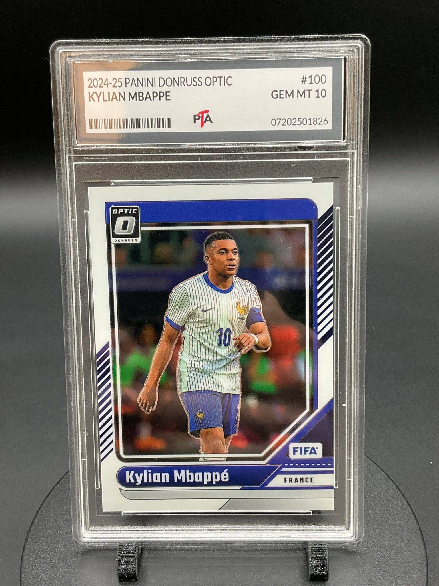 2024-25 Panini Donruss Optic Kylian Mbappe GEM MINT 🔥