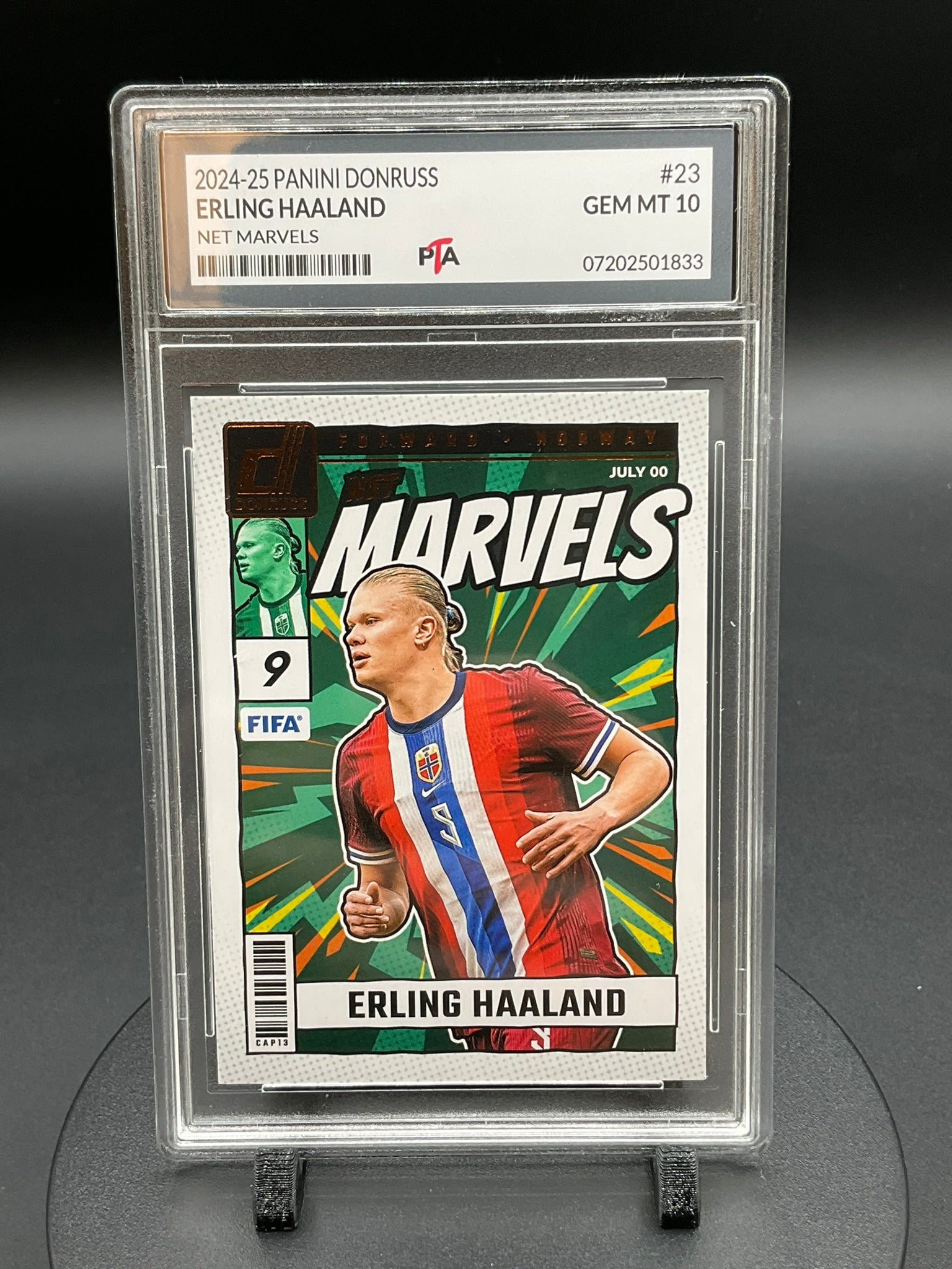 2024-25 Panini Donruss Erling Haaland "Net Marvels" GEM MINT 🔥